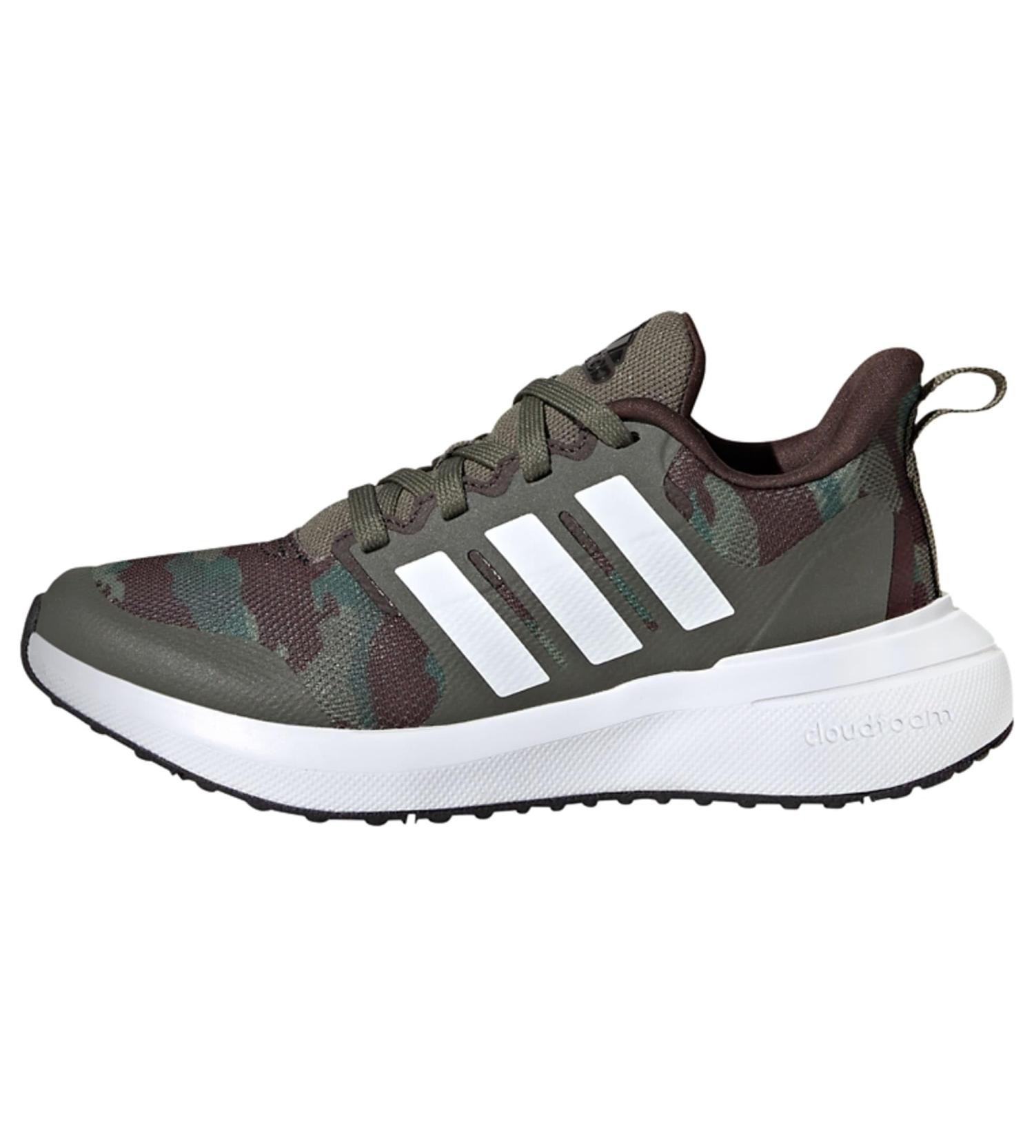 Buy adidas Unisex Kids Fortarun 2.0 Cloudfoam Running Shoes - Olive Strata Ftwr White Core Black (EU 36 2/3) - International Shipping Available - Buy Online on GoSupps.com