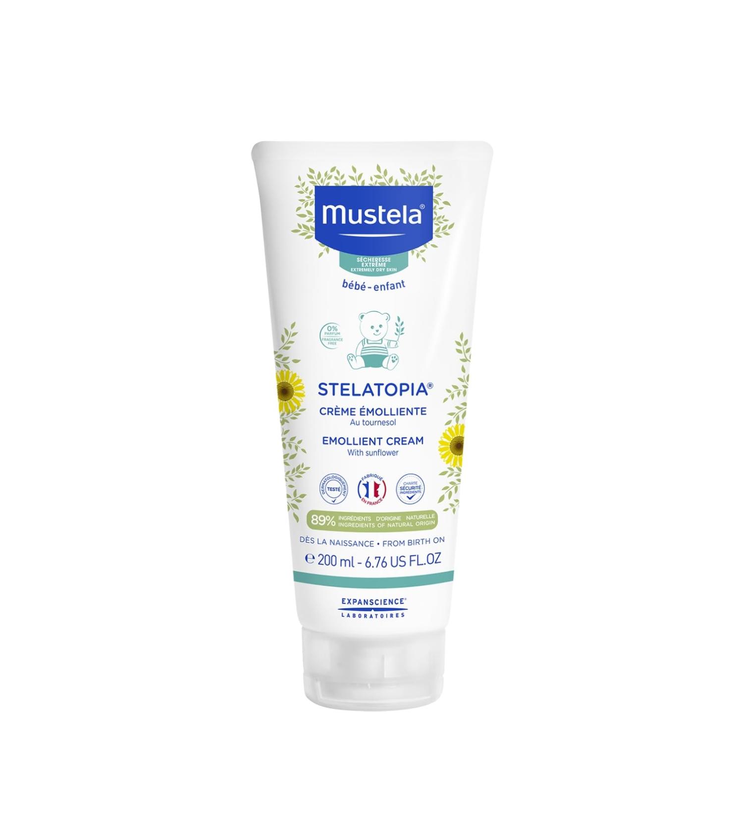 Mustela - Mustela Stelatopia Emollient Face Cream - 200 ml - Buy Online on GoSupps.com