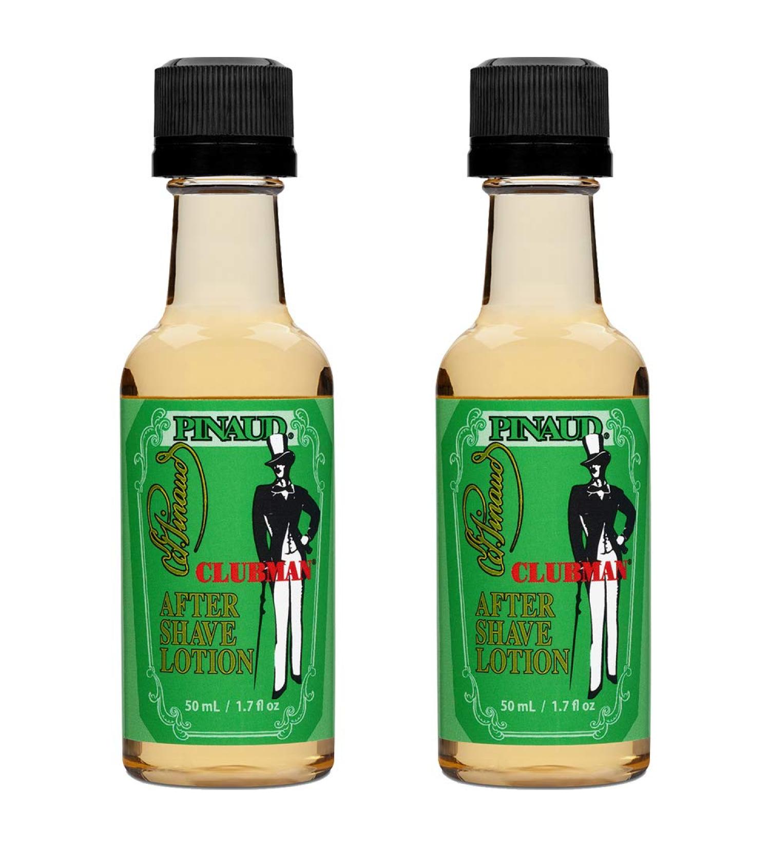 Clubman Pinaud After Shave Lotion Soothes Skin After Shaving With Masculine Fragrance 1.7 fl. Oz x 2 packs Classic Pinaud - Buy Online on GoSupps.com