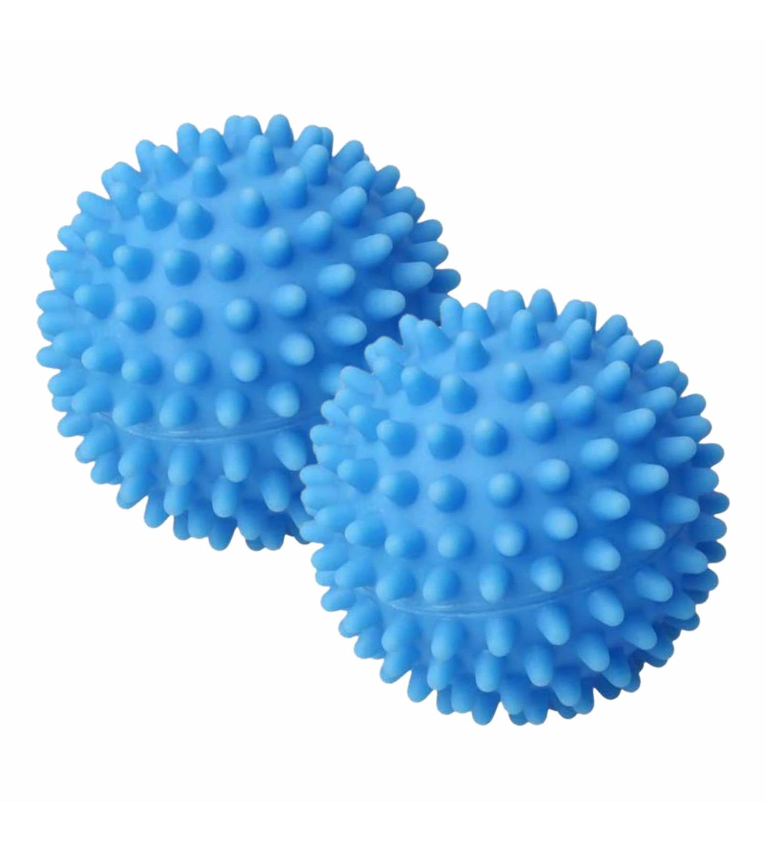 Reusable Dryer Balls - 2pc set | Non Melt, Hypoallergenic, Reduces Wrinkles & Static | Fabric Softener Alternative - Buy Online on GoSupps.com