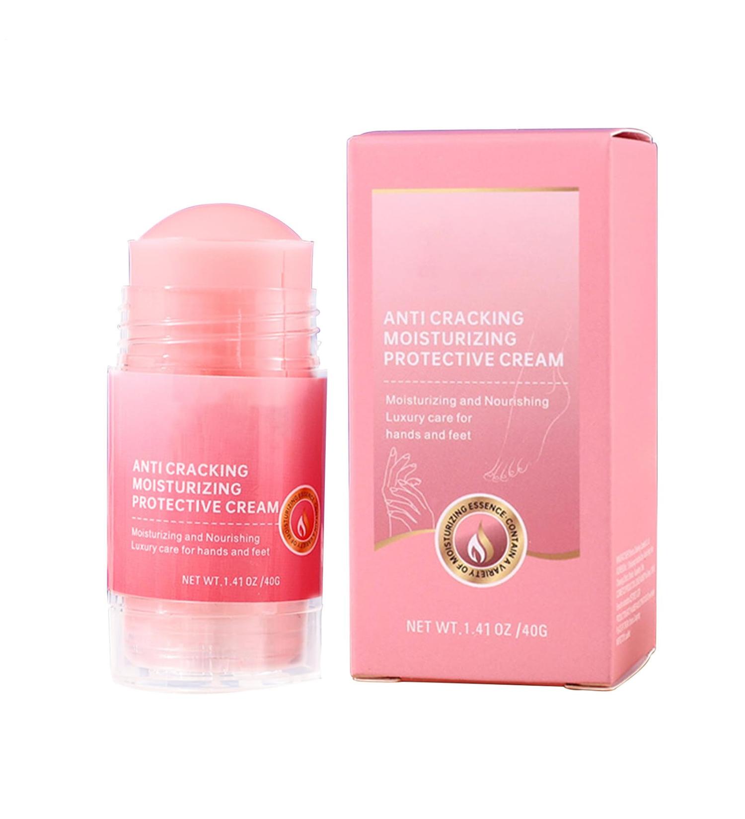 Cr me Pour Talons Stick Pieds Anti-Fissures Et S cheresse | Baume Nourrissant L Ur e Pour Pieds Et Mains | Hydratant Au Miel Pour Peau Tr s S che | Traitement R parateur Peau Fissur e Soins Pieds - Buy Online on GoSupps.com