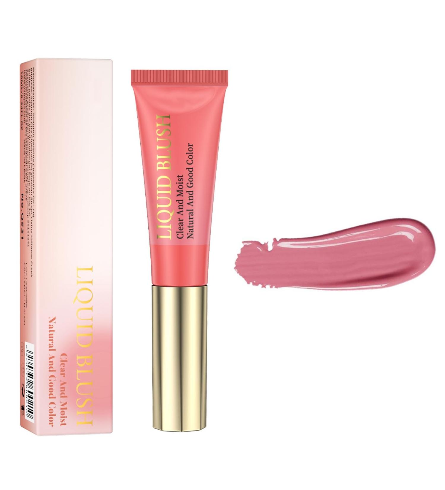 Lovelycat Pink Powder Powder Blusher Liquid Beauty Stick Shiny Velvet Texture Easy to Mix Soft Powder Powder Blusher Makeup Lasting Soft Natural Dew Durable (04# One Size) 04# 1 g (Pack of 1) - Buy Online on GoSupps.com