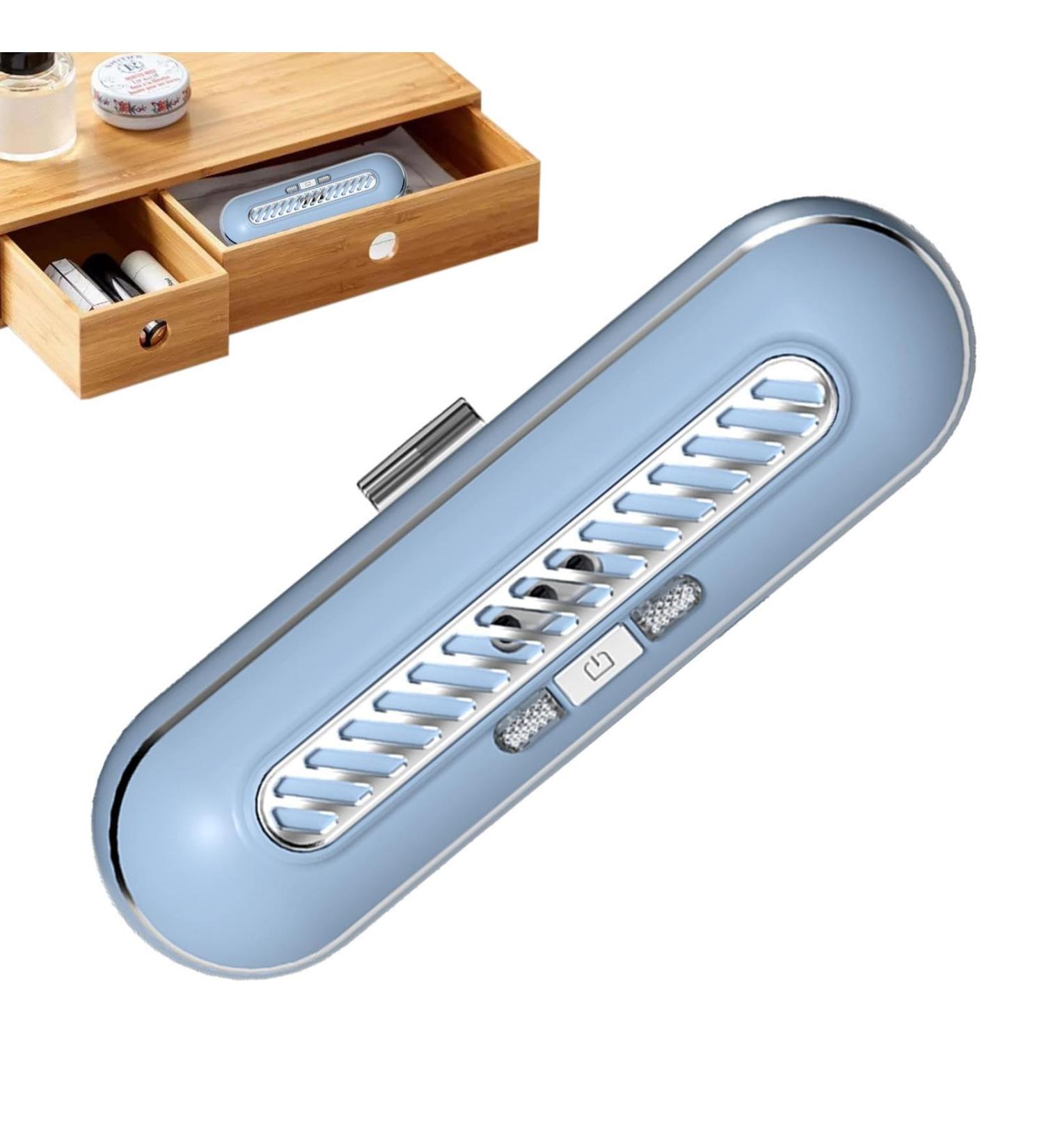 Fridge Odor Remover | with Charging Cable Scent Remover and Air Purifier - Small Freezer Deodorizer for Closet Outperforms Activated Carbon and Baking Soda Bairong Blue - Buy Online on GoSupps.com