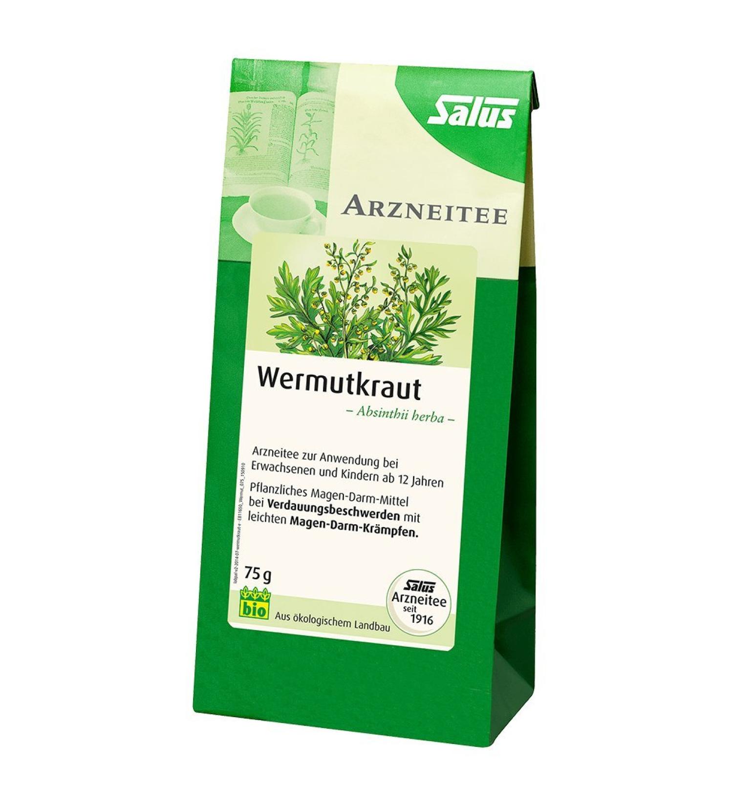 Salus Wormwood herb. organic tea (75 g)