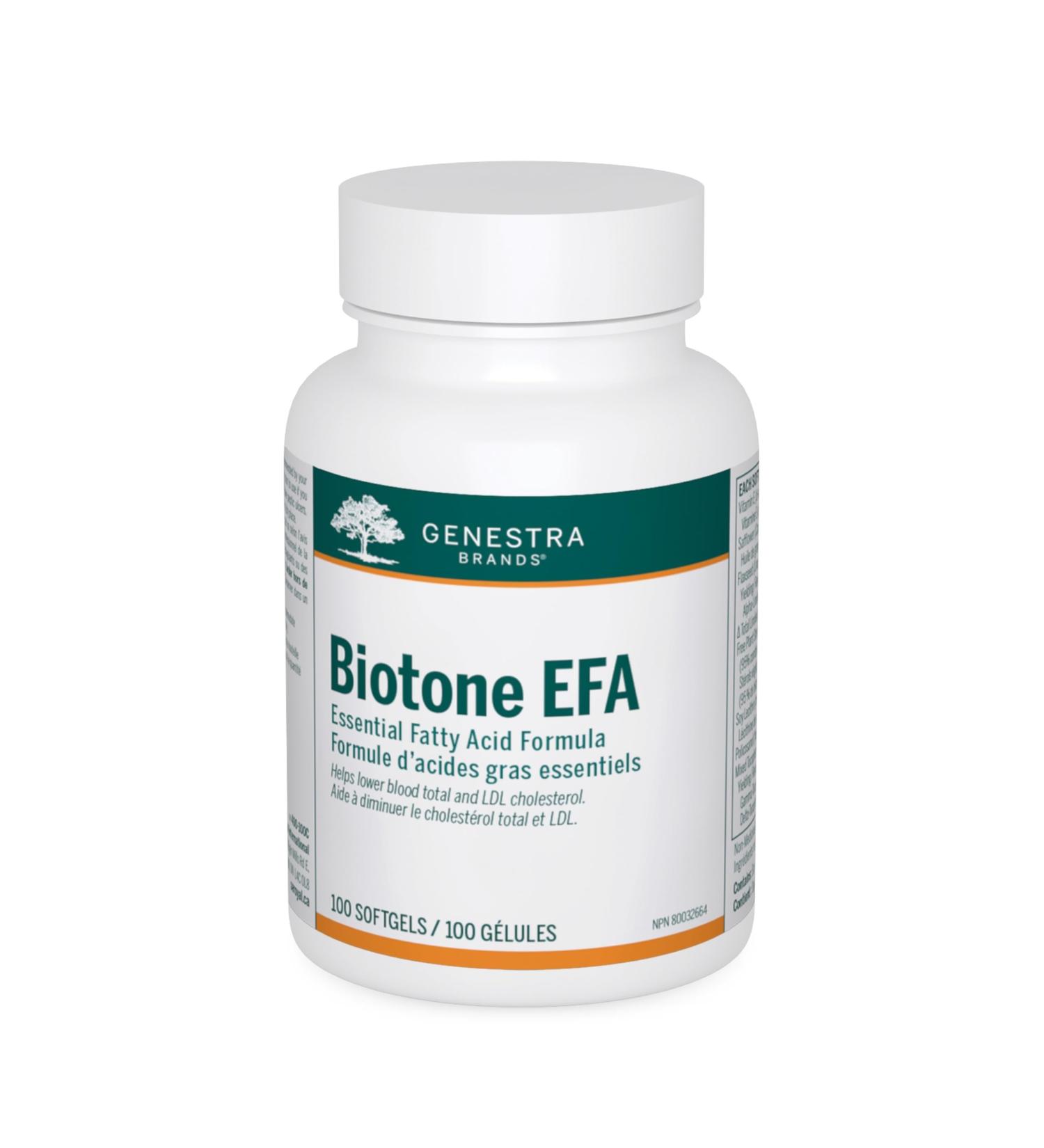 Genestra Brands - Biotone EFA - Essential Fatty Acid Supplement - 100 Softgel Capsules - Buy Online on GoSupps.com