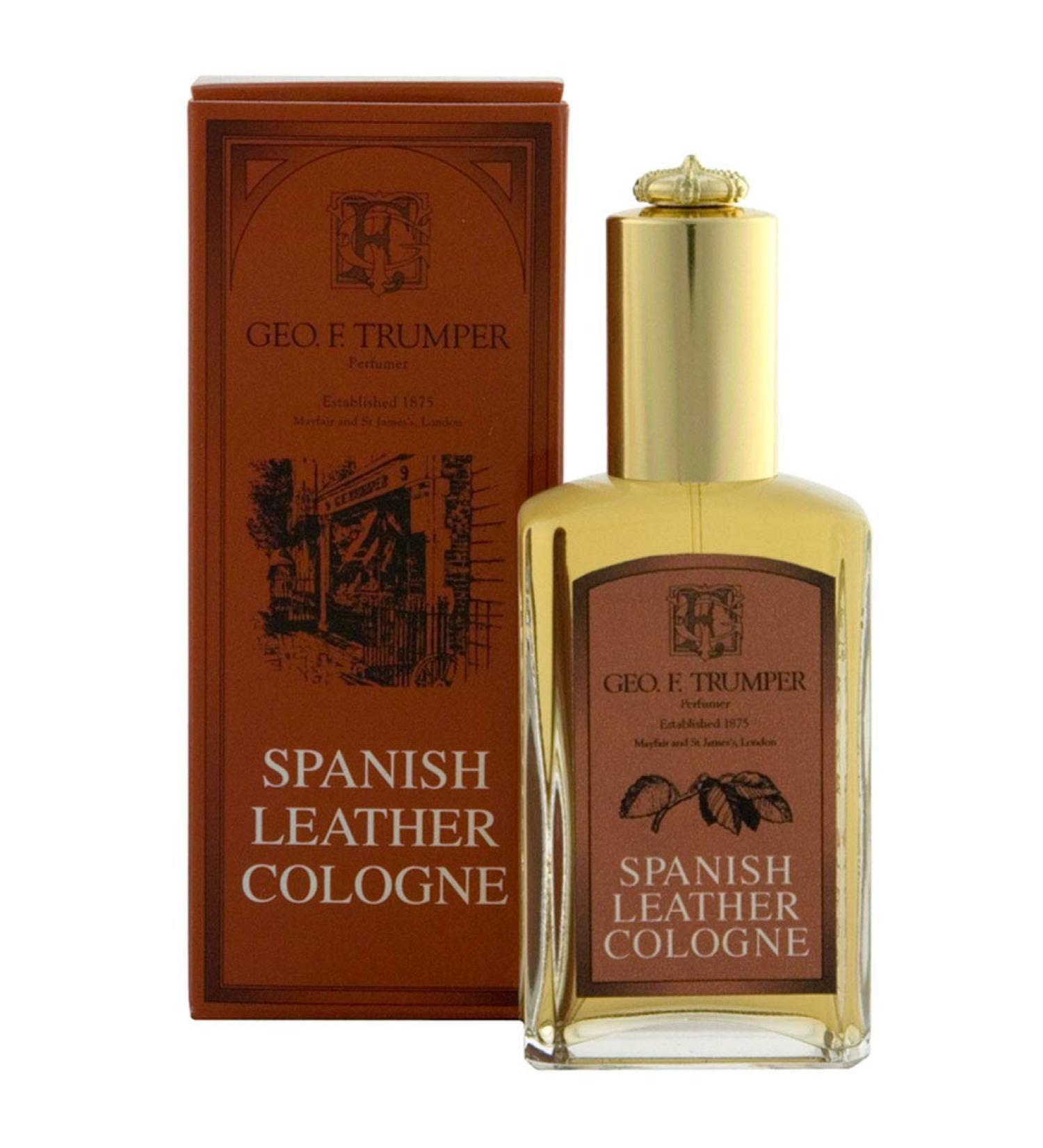 Geo F. Trumper Spanish Leather Cologne 50ml Amber Wood 1.69 Fl Oz (Pack of 1)