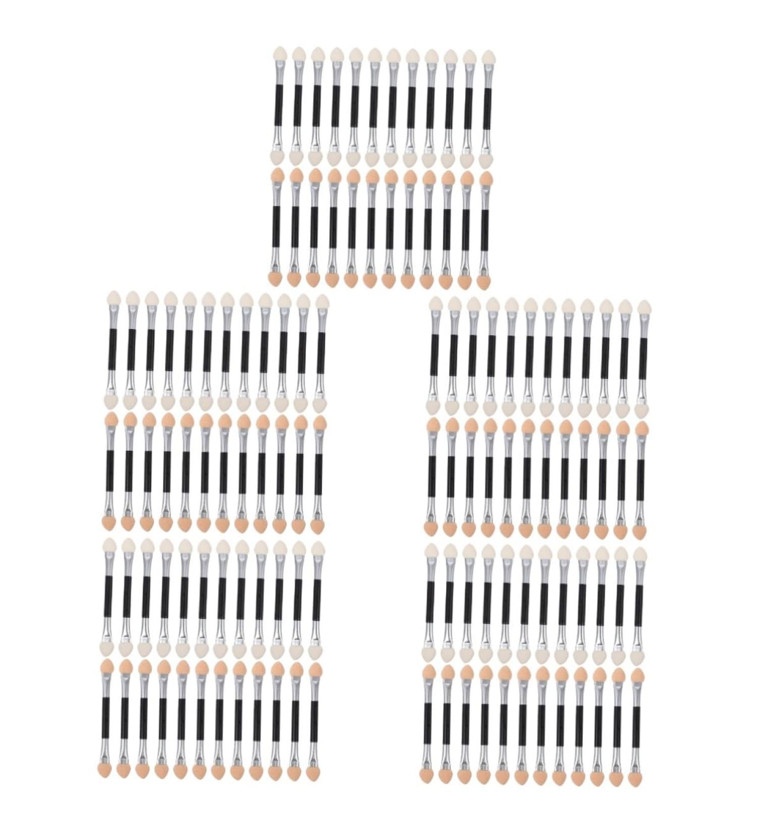 FOMIYES Eye Shadow 120 pcs Sides for Blush Sponge Shadow Convenient Eyeshadow Red Small Eye Shadow Brush 7.5x1x0.5cmx5pcs Beige Khaki X5pcs - Buy Online on GoSupps.com