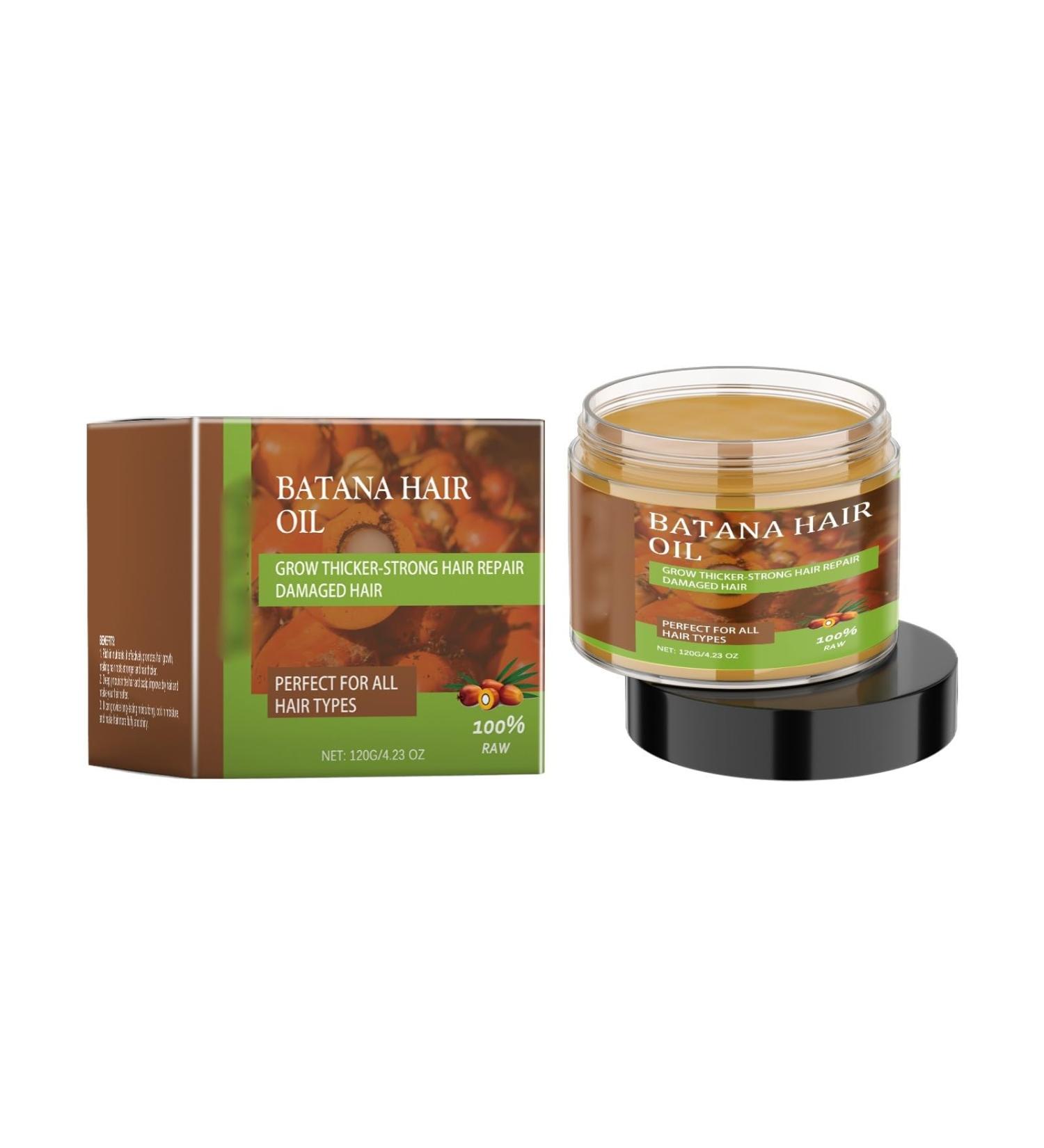 FGUUTYM Hair care moisture natural batana oil from Sebi Batana oil against hair loss moisturizes the scalp dry and damaged hair hair loss brown one size Brown One size - Buy Online on GoSupps.com