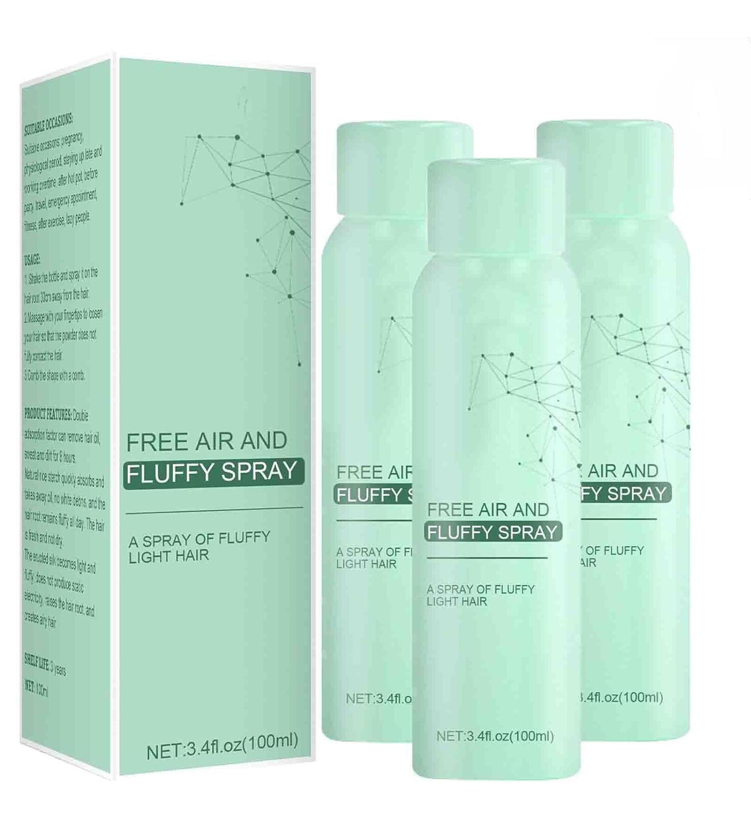 Fluffy Volumizing Hair Spray Magic Quick Volume Long Lasting Refreshing Hairspray for All Hair Types Clear 1 - Buy Online on GoSupps.com