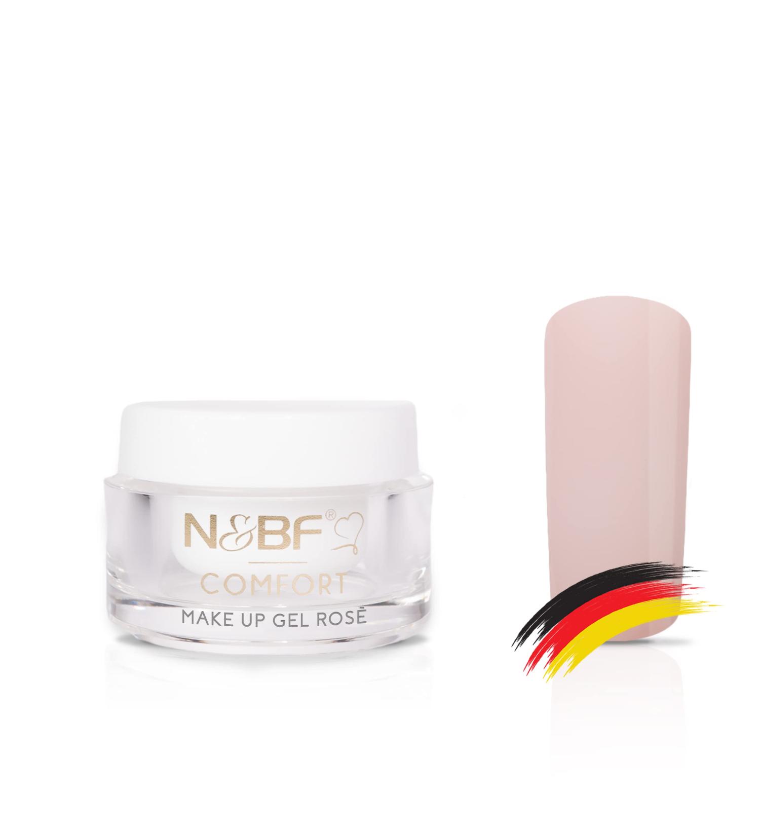 N&BF 5ML Comfort Line Make Up Gel Ros - High Quality Camouflage Gel for Gelnageln | Professional Nail Products Made in Germany - International Shipping Available - Buy Online on GoSupps.com