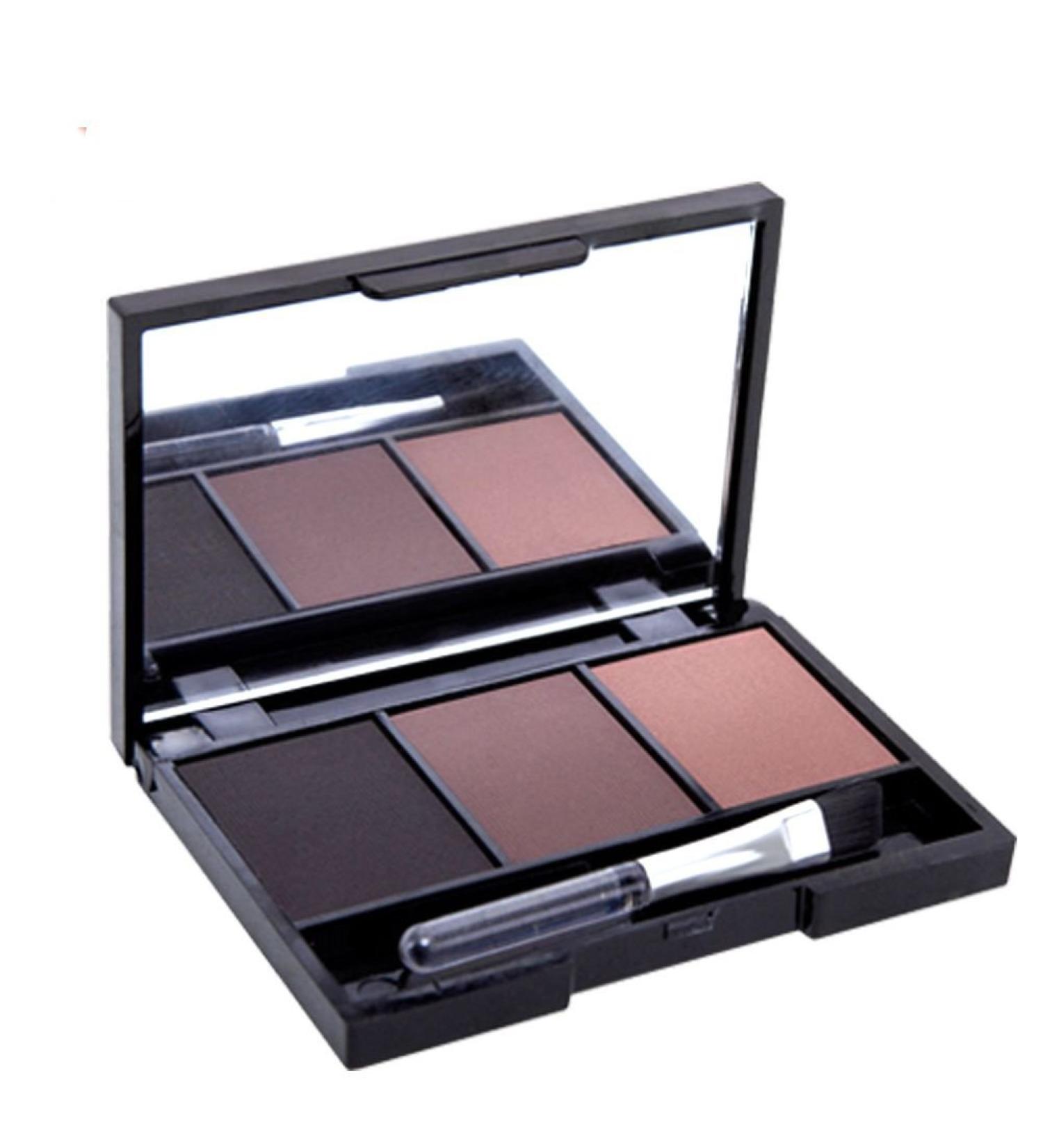 Buy Romantic Bear Waterproof Eyebrow Powder Makeup Palette for Women - Colors A03 | International Shipping - Buy Online on GoSupps.com