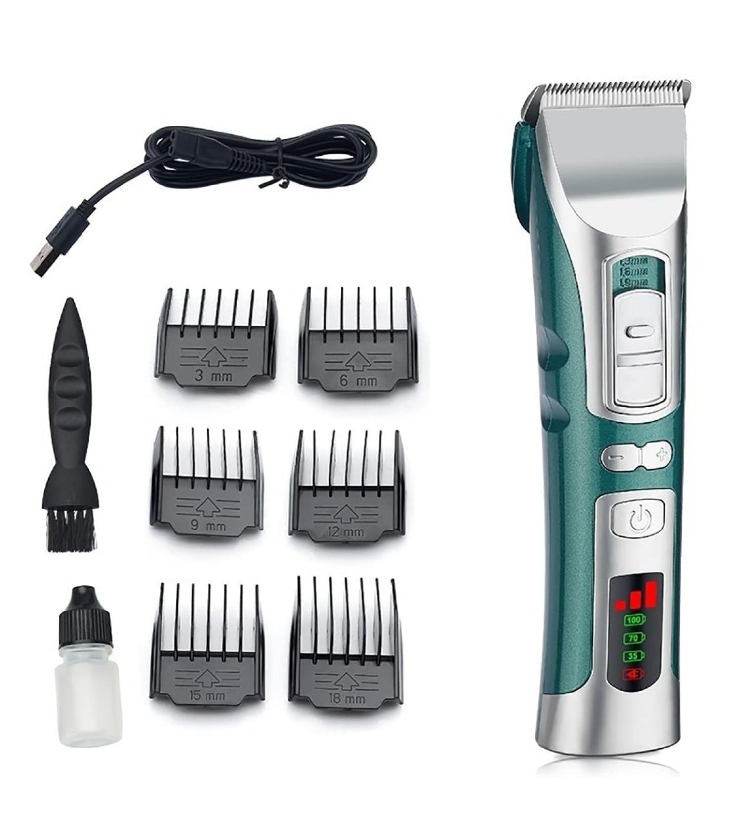 Professional Wireless Hair Clippers - USB Rechargeable Electric Hair Salon Trimmer D2 | Fast International Shipping - Buy Online on GoSupps.com