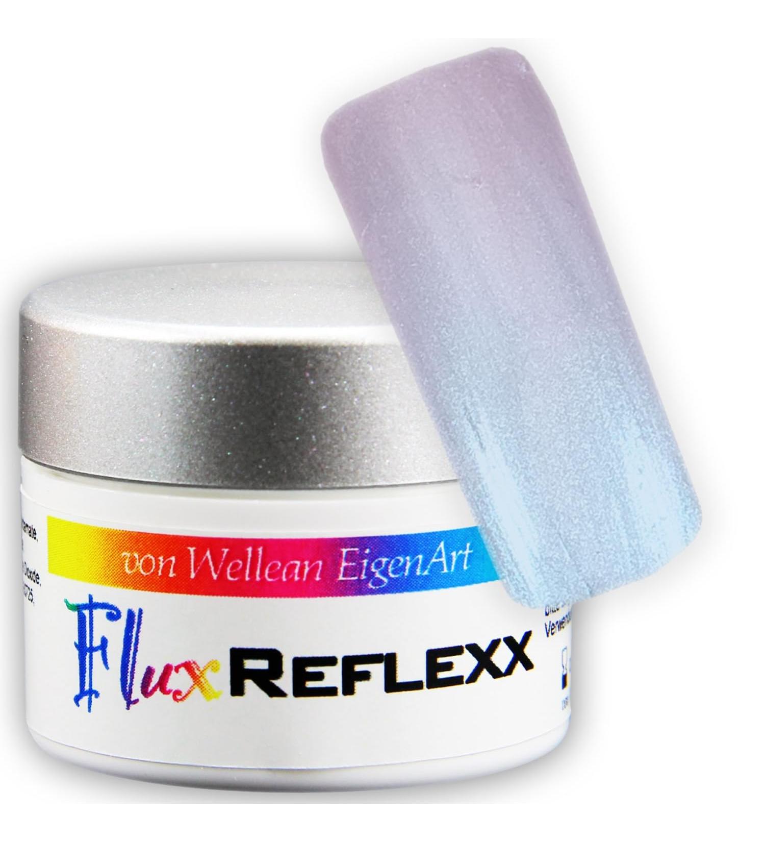UV Gel Flux REFLEXX shimmer effect - rose/blue