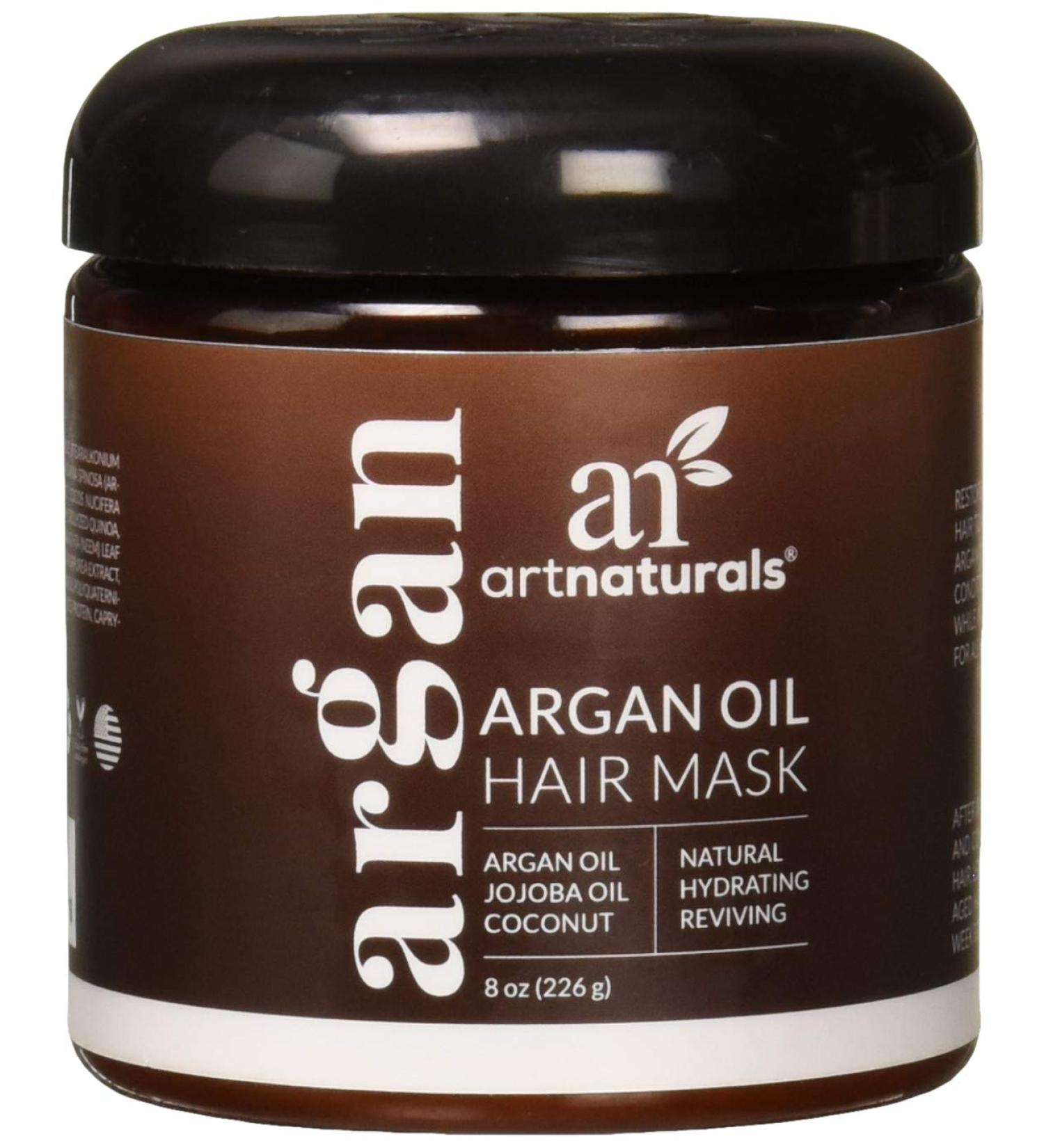 Artnaturals Argan Oil Hair Mask 8 oz - Deep Conditioning for Healthy, Nourished Hair - Buy Online on GoSupps.com