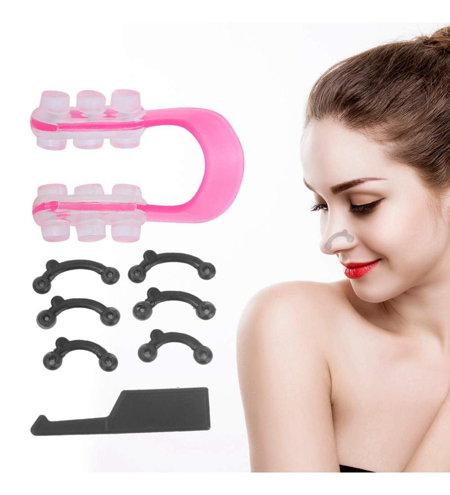 Nose Shaper Clip Nose Beauty Shaping Nose Bridge Shaper Lifting Nose Up Clip Nose Correction Shaping Pain Free Silicone Nose Up Lifting Shaper Nose Clip for Lifting Straightening Corrector Device - Buy Online on GoSupps.com