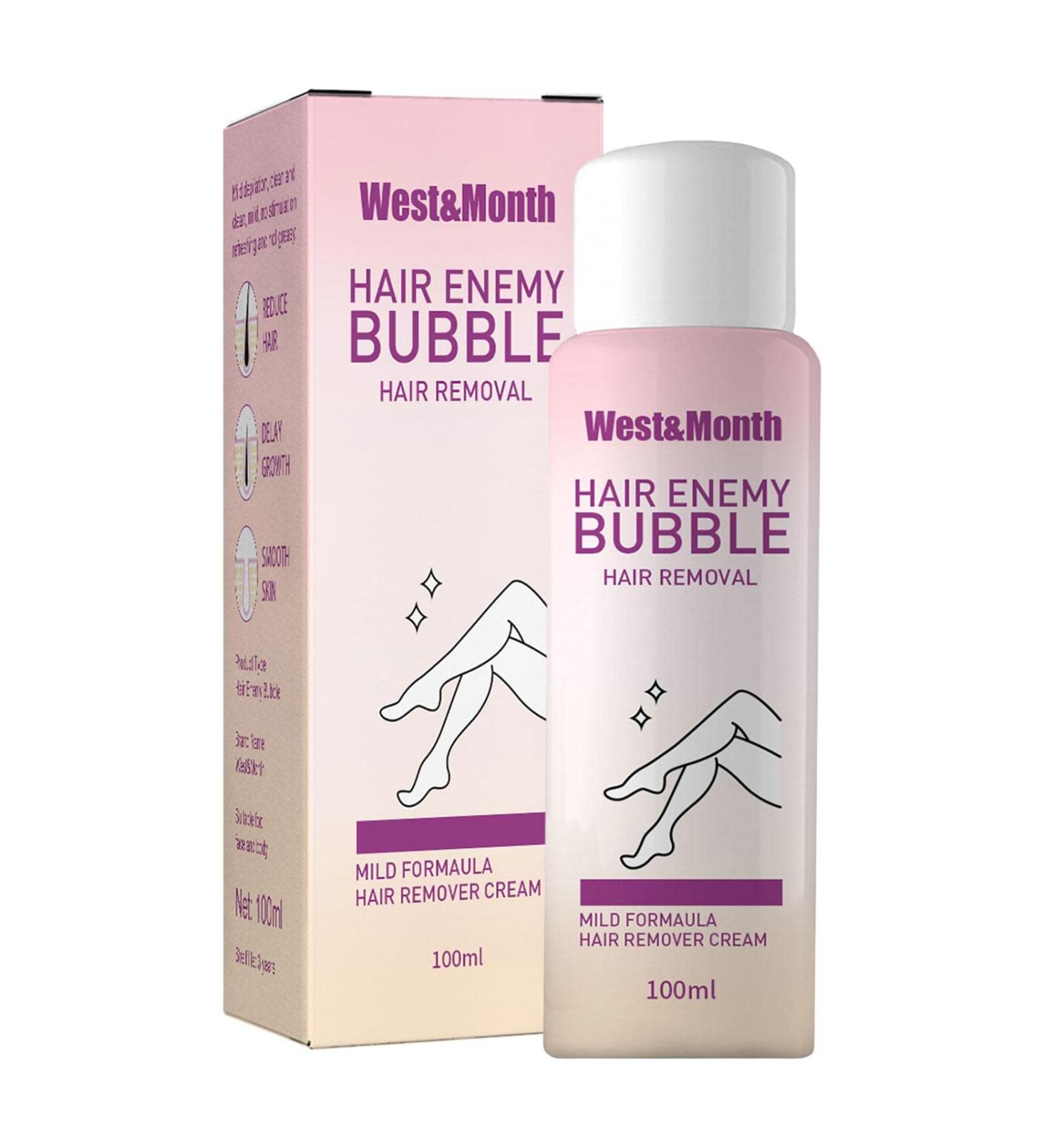 Natural Hair Removal Spray | Hair Removal Natural Spray for Men and Women 100ml | Organic Depilatory Hair Remover Foam Spray Cream Hair Eraser  - Buy Online on GoSupps.com