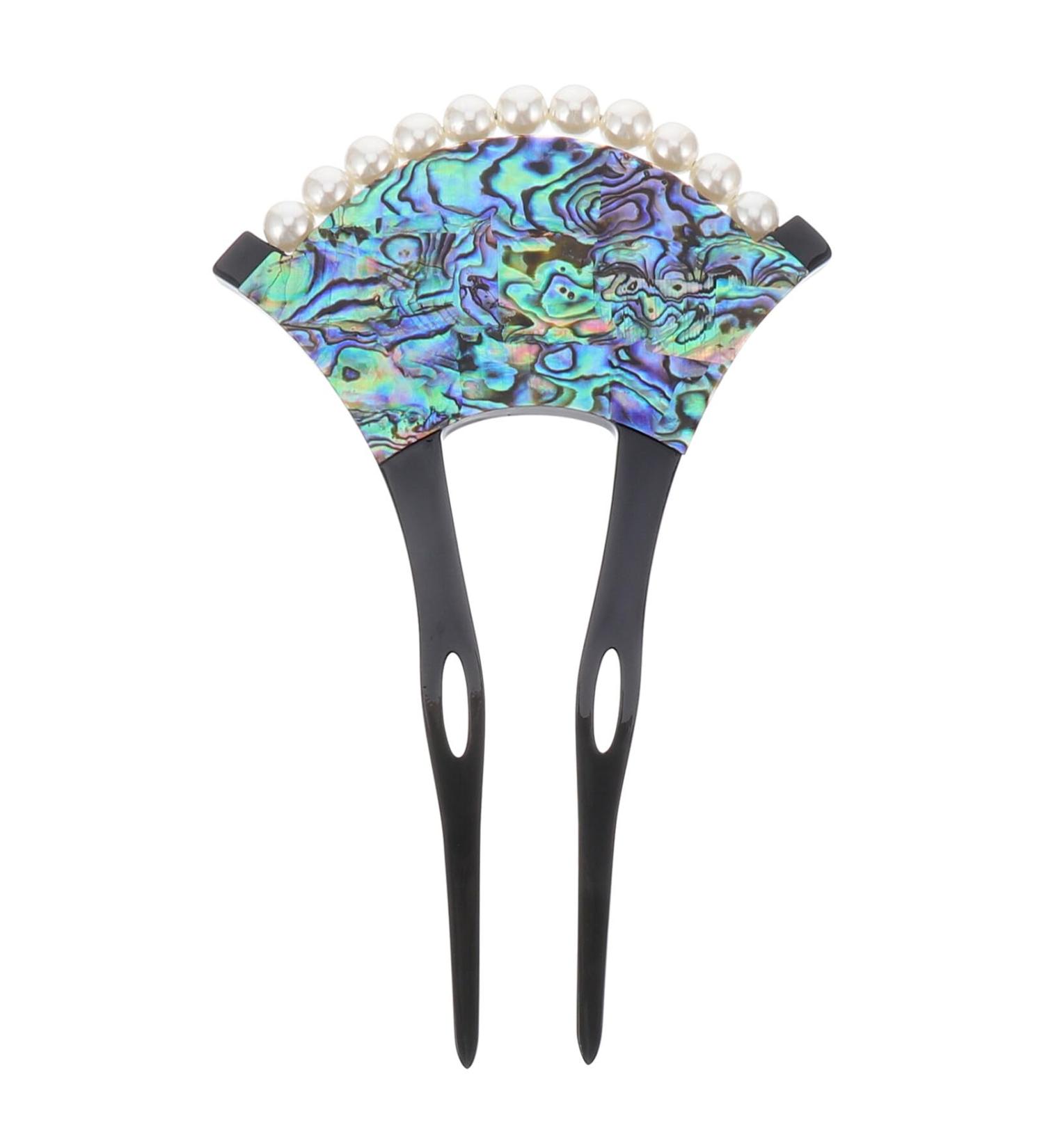 Minkissy Japanese Hair Needle & Acrylic Pearl Hairpins | U-Shaped Kimono Hair Accessories for Women & Girls - Buy Online on GoSupps.com