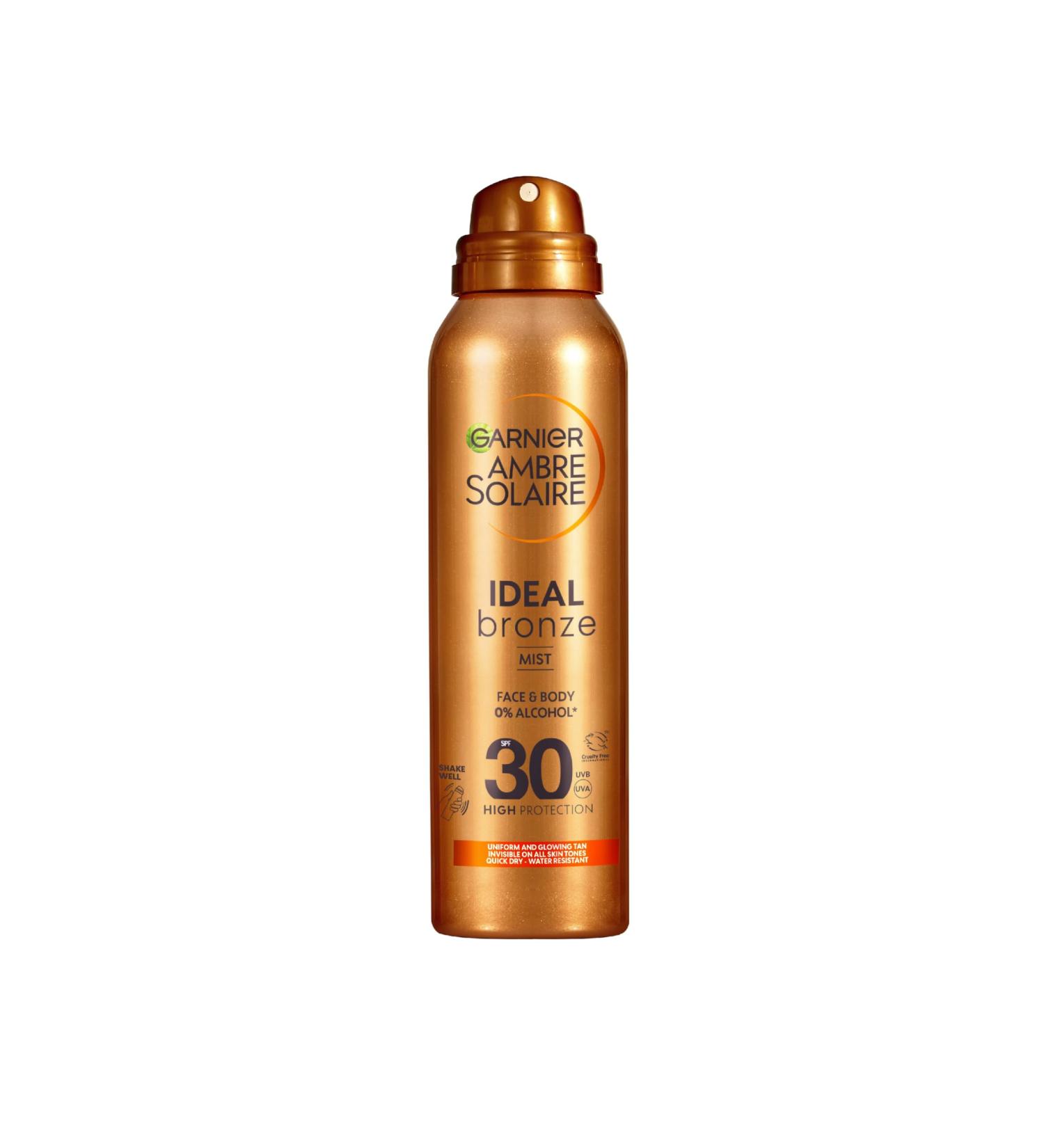 GARNIER AMBRE SOLAIRE INVISIBLE PROTECT DRY MIST SPF30 - Buy Online on GoSupps.com