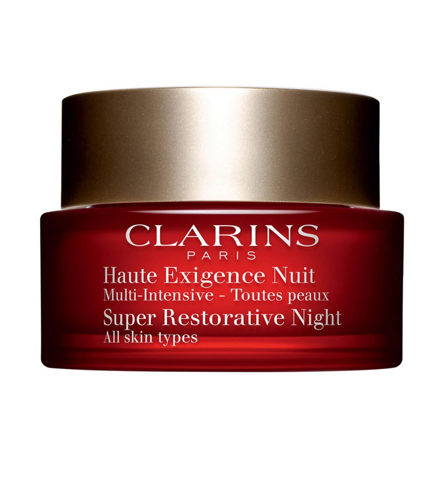Clarins Super Restorative Night Cream for Unisex 1.6 Ounce