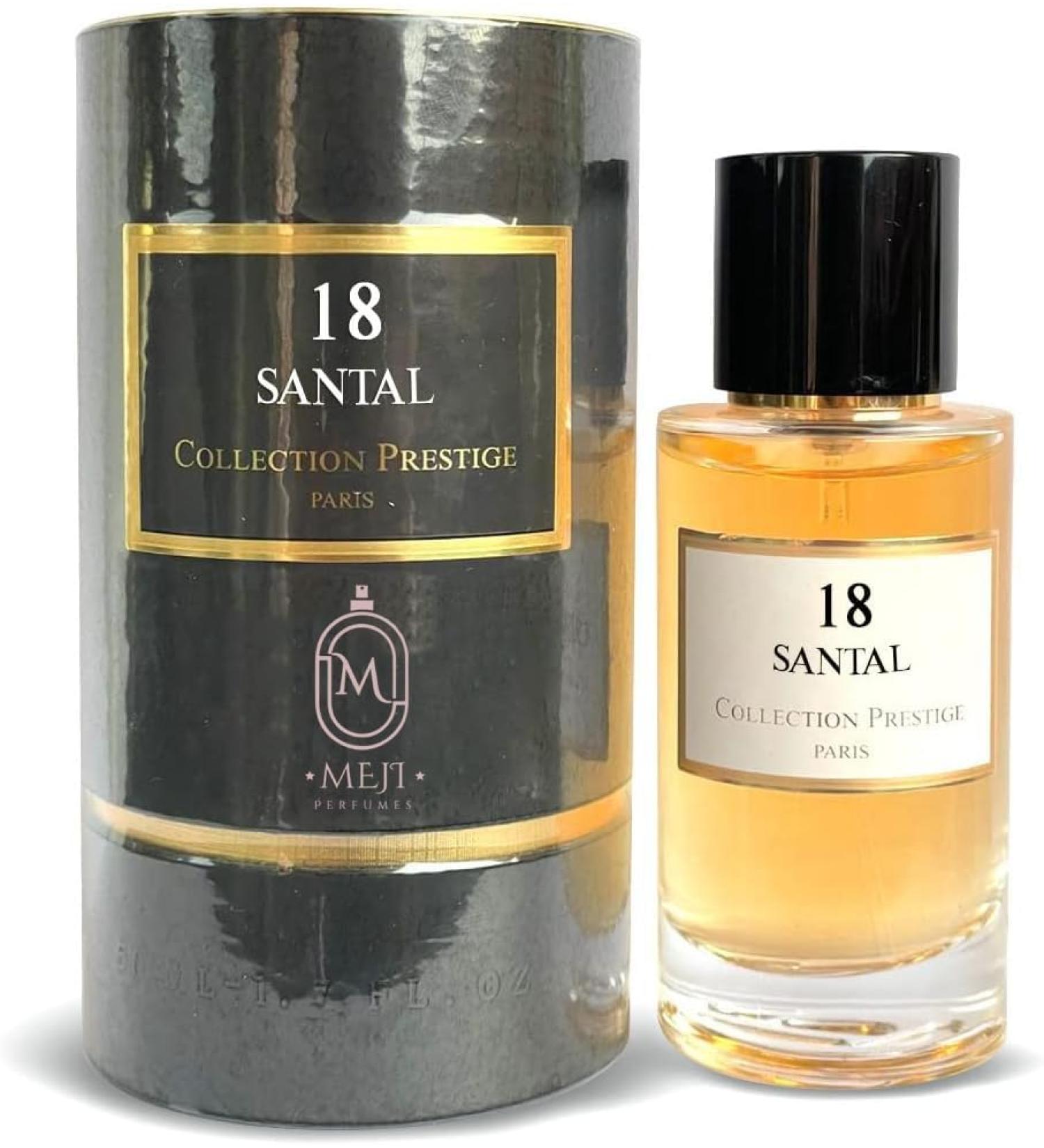 MEJIPARFUMES Santal n 18 Parfume 50ml Made in France Prestige Collection Paris Perfume For Men - Buy Online on GoSupps.com