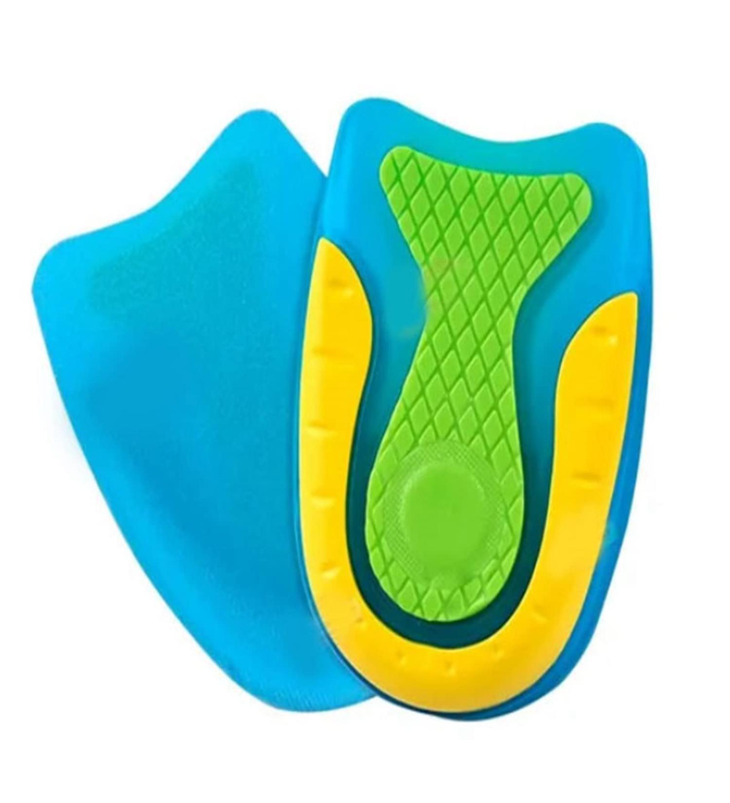 Men's Soft Silicone Heel Cups | Shock Absorbing U-Shaped Inserts | Height Increase | Easy to Clean | Aerodynamic Design | Multifunctional Foot Support - Buy Online on GoSupps.com