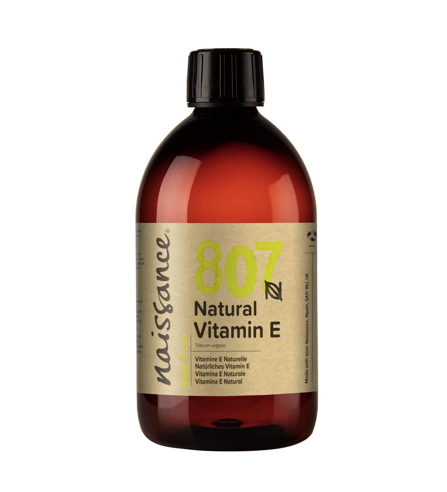 naissance Natural Vitamin E Oil 32 fl oz - Pure, Vegan & Cruelty-Free - Ideal for Aromatherapy, Skincare & Haircare - Buy Online on GoSupps.com