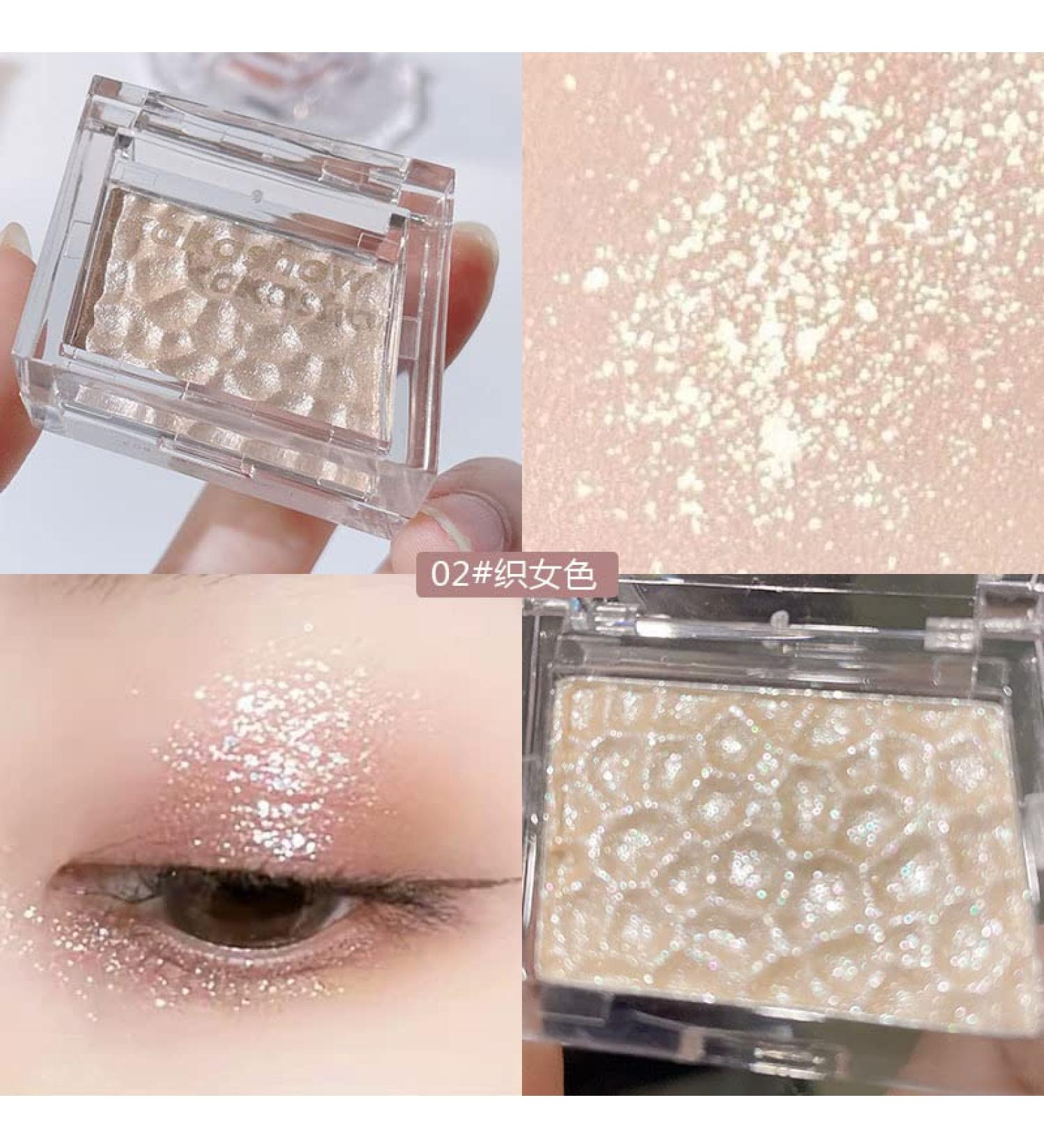  NEFLUM Potato Pur e Highlighter Palette Polarized Glitter Eyeshadow Powder Makeup Face Body Shimmer Shine High LightCosmetics - Buy Online on GoSupps.com