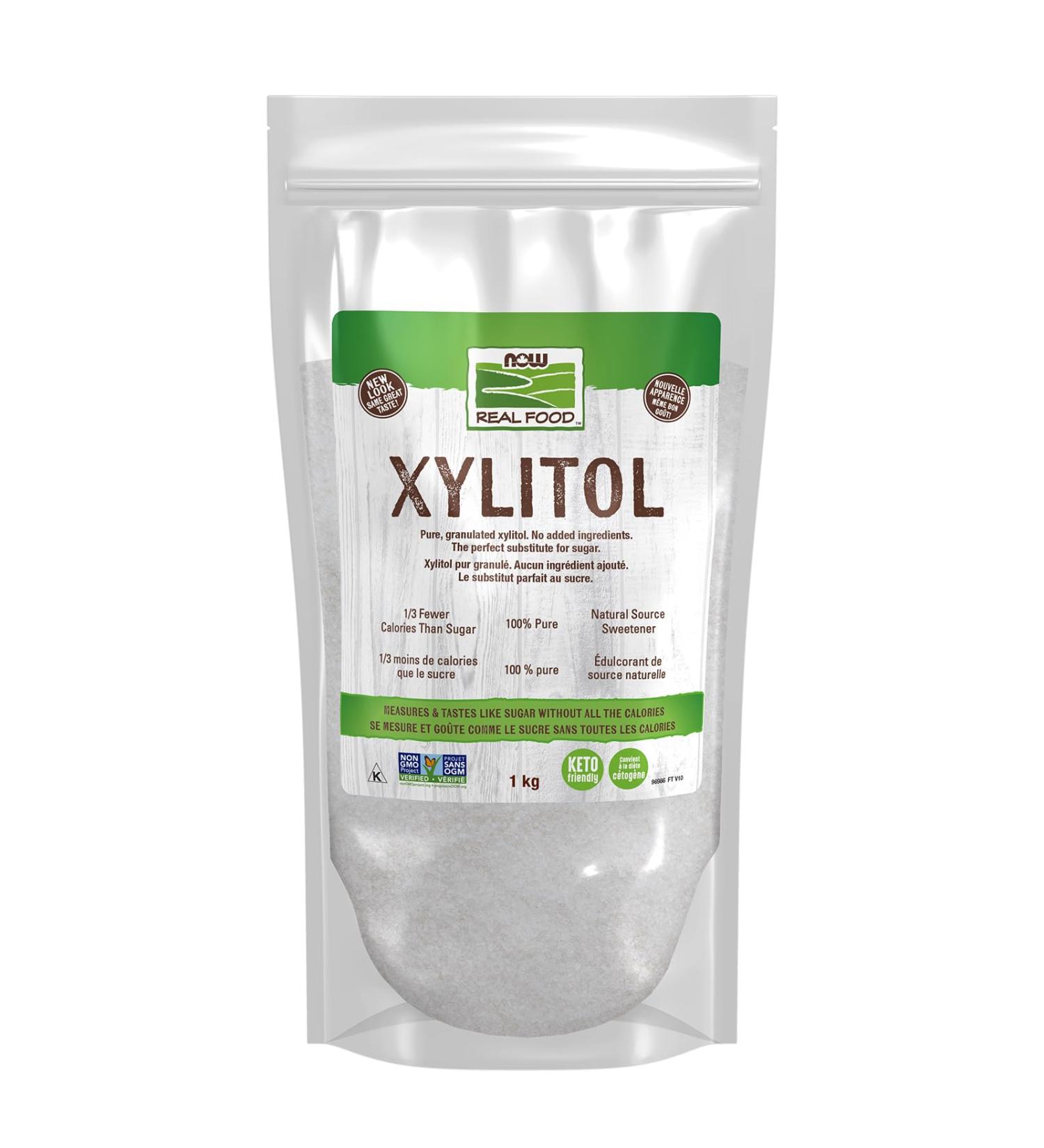 NOW Foods Xylitol Pure with No Added Ingredients Keto-Friendly Low Glycemic Impact Low Calorie 1kg (Packaging May Vary) Unflavoured 1 kg (Pack of 1) - Buy Online on GoSupps.com