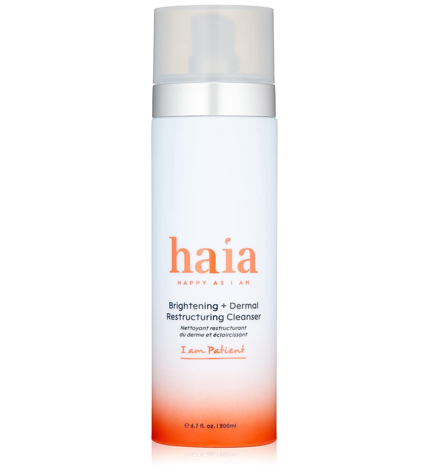 Haia I am Patient Brightening & Dermal Restructuring Cleanser - Certified Cosmos Organic | International Shipping Available - Buy Online on GoSupps.com