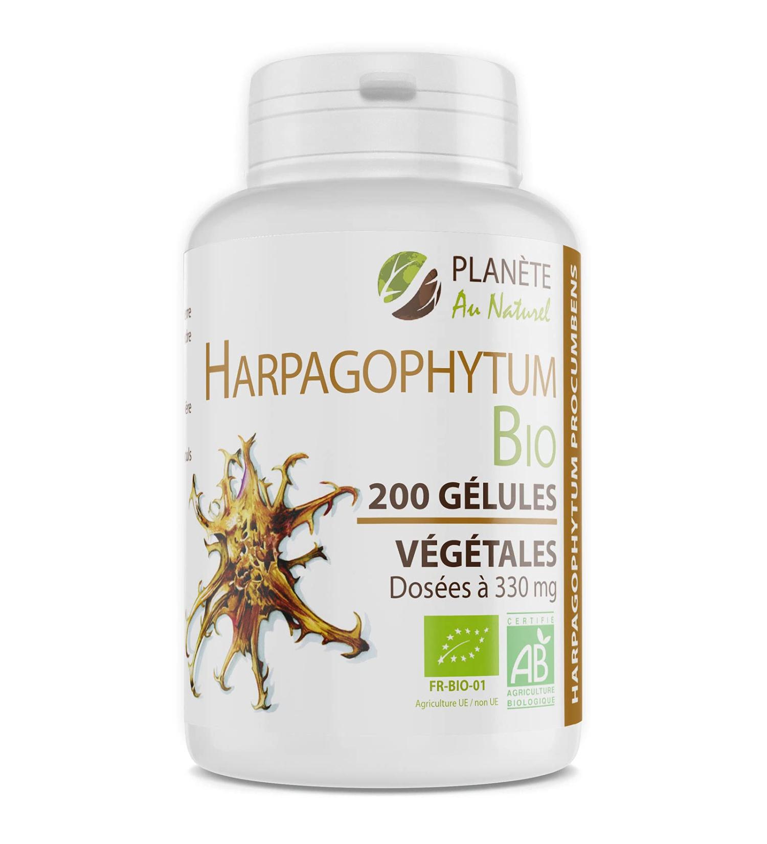Harpagophytum Bio 330mg - 200 vegetable capsules - Buy Online on GoSupps.com