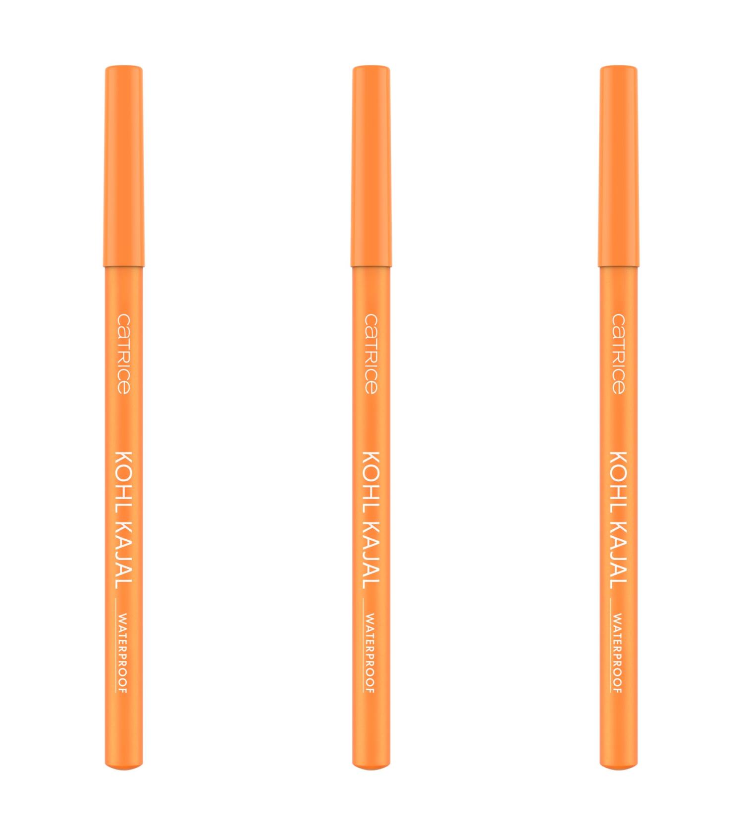 Catrice Kohl Kajal Waterproof No. 110 - Orange Shimmering Vegan Kajalstift (3 Pack) | Microplastic & Nanoparticle Free - Buy Online on GoSupps.com