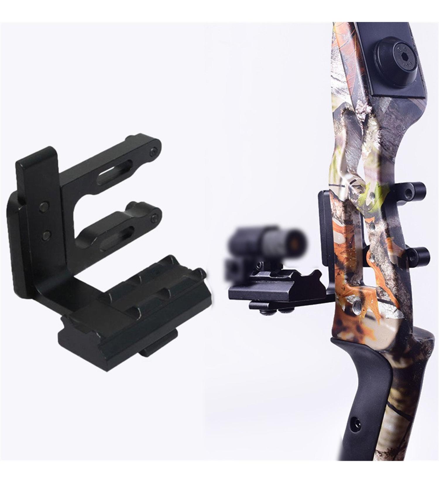 CNC Bow Sight Scope Picatinny Mount for Compound & Recurve Bow - Red Dot/Reflex Sight Bracket for Hunting - Buy Online on GoSupps.com