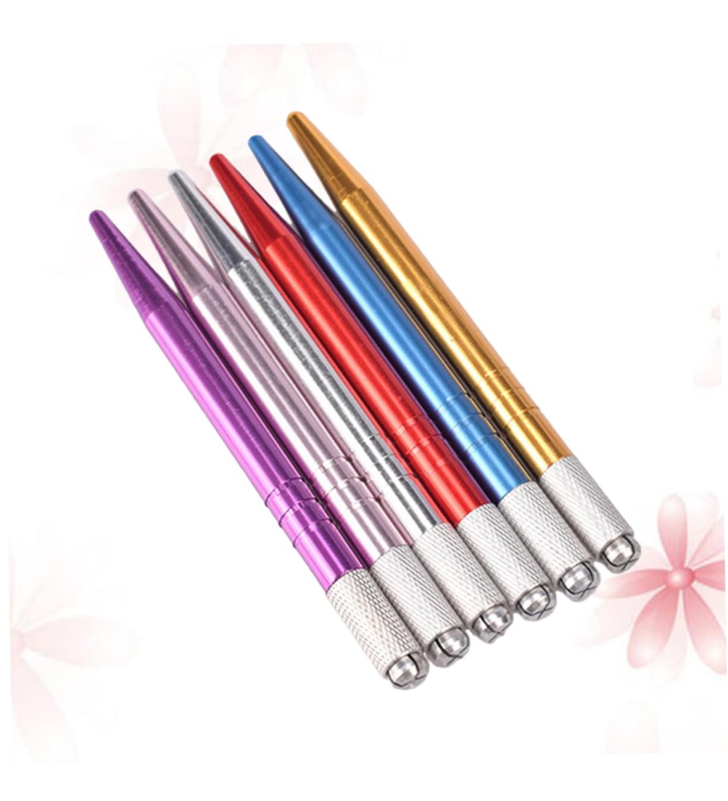 Beavorty Dimension 6pcs Makeup Eyebrow Pen Microblading Pen Permanent Eyebrow Pen Eyebrow Pencil Hand Pen Korean Lip Liner Marker - Buy Online on GoSupps.com
