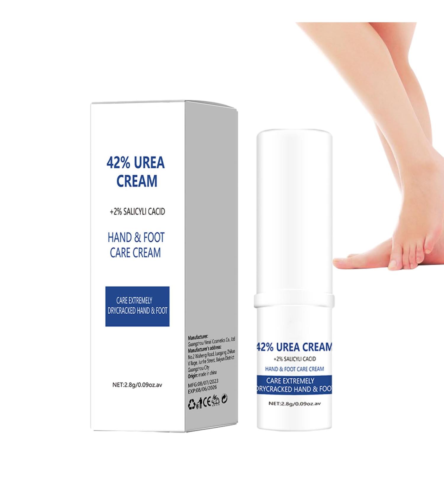 Cracked Heel Cream | Urea Foot Cream - Effective Softening and Repairing Cream for Feet Knees and Elbows Guaranteed Relief 2.8g Kshsaa - Buy Online on GoSupps.com