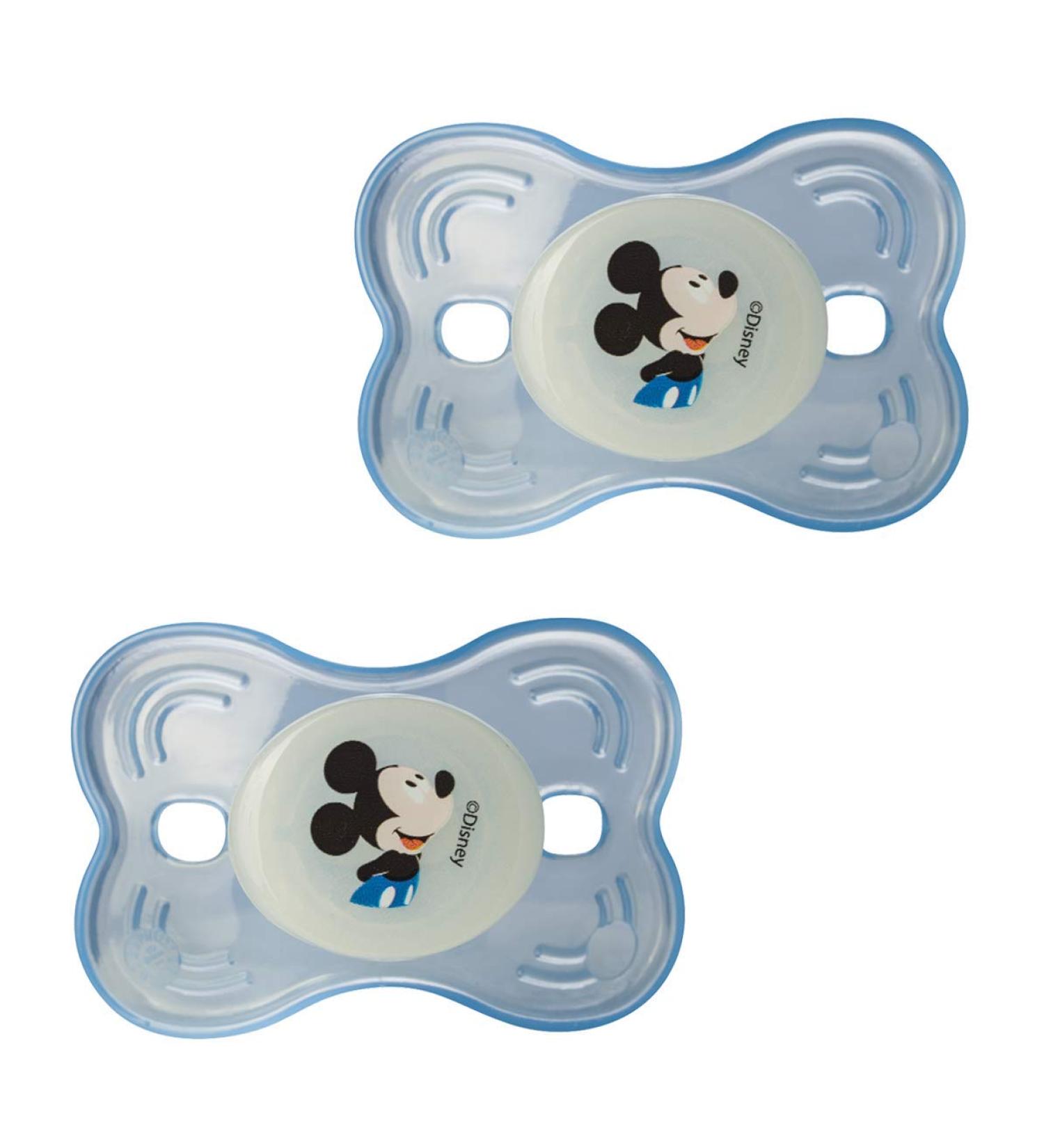 BabyCalin ZEN261901 pacifier Mickey Bloom set of 2 multi-coloured 2 pieces