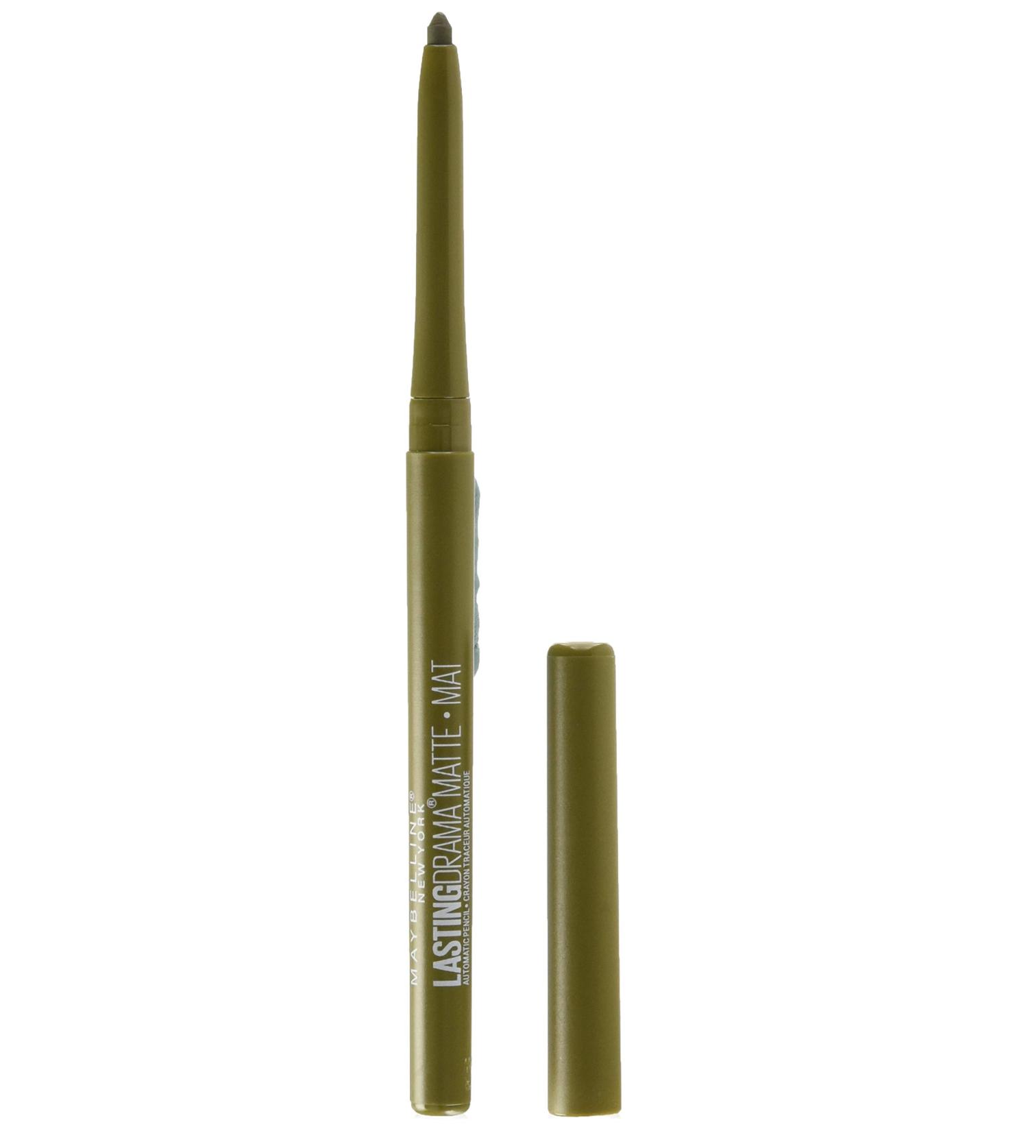 Maybelline Lasting Drama Matte Automatic Pencil 910 Jade Olive - Buy Online on GoSupps.com