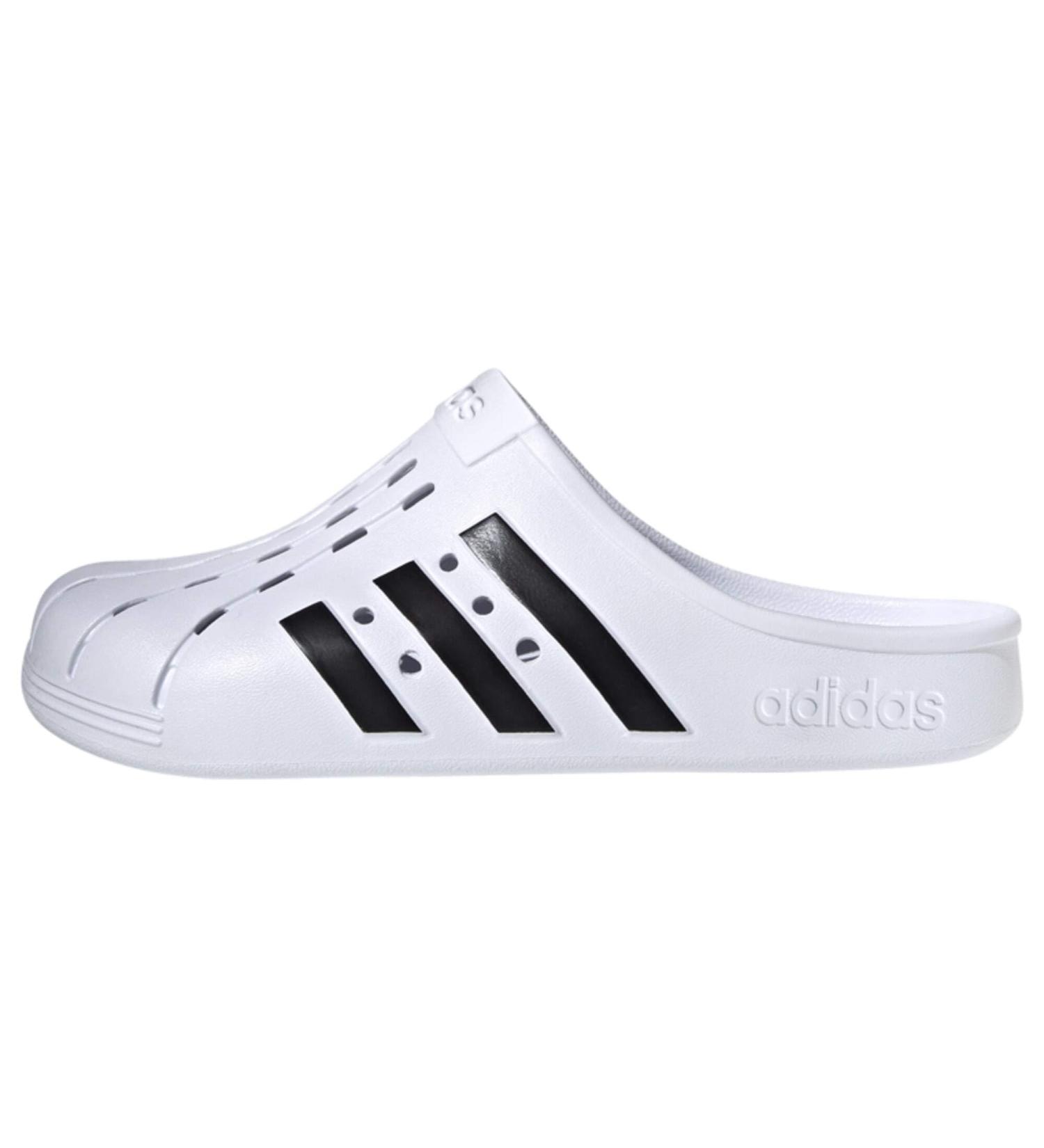Shop adidas Unisex Adilette Clogs Slide Sandal 40.5 EU | Ftwr White & Core Black - International Shipping Available - Buy Online on GoSupps.com