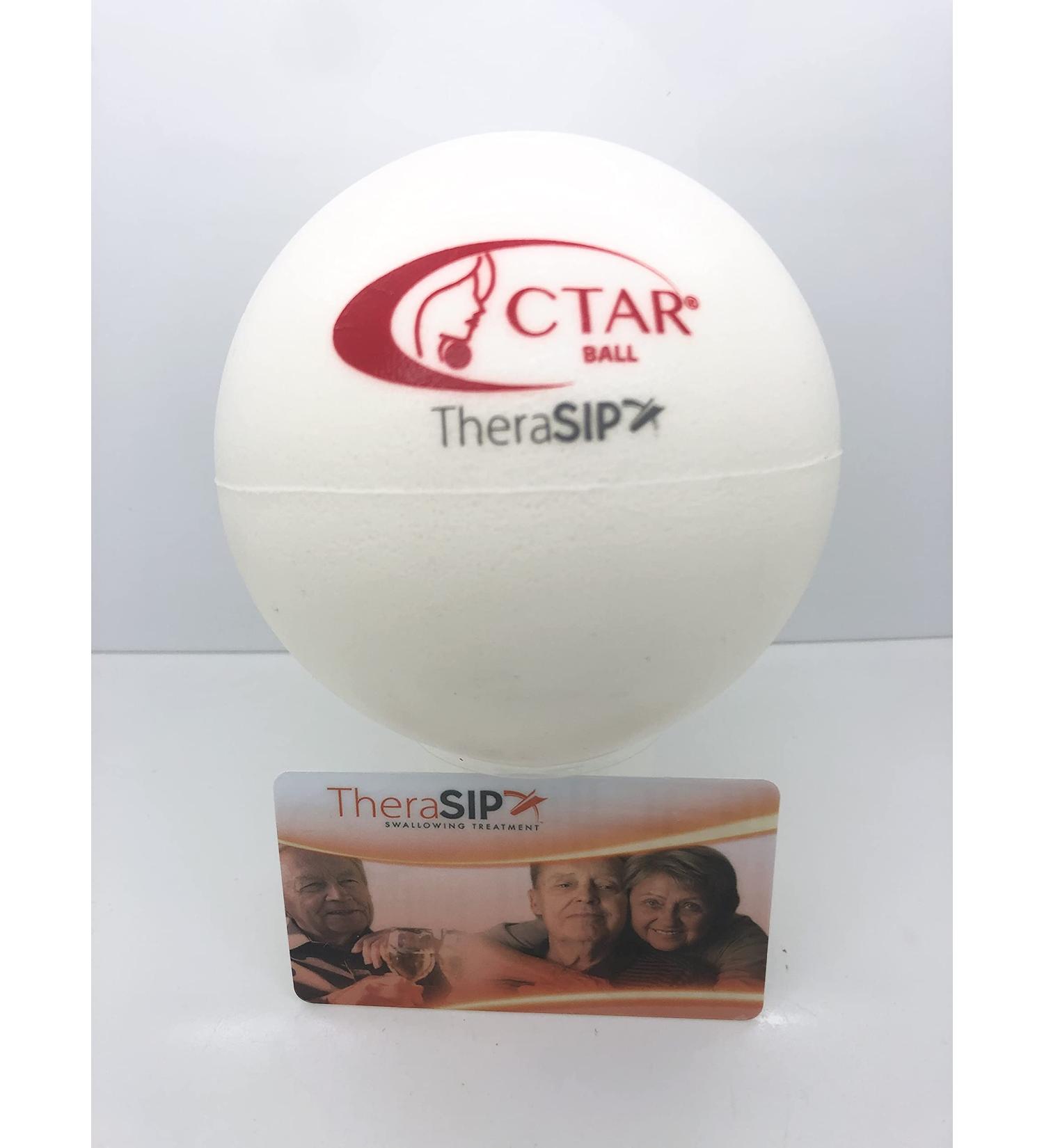 CTAR Ball Premium for Effective Chin Tuck Against Resistance Swallowing and Jaw Rehabilitation - Buy Online on GoSupps.com