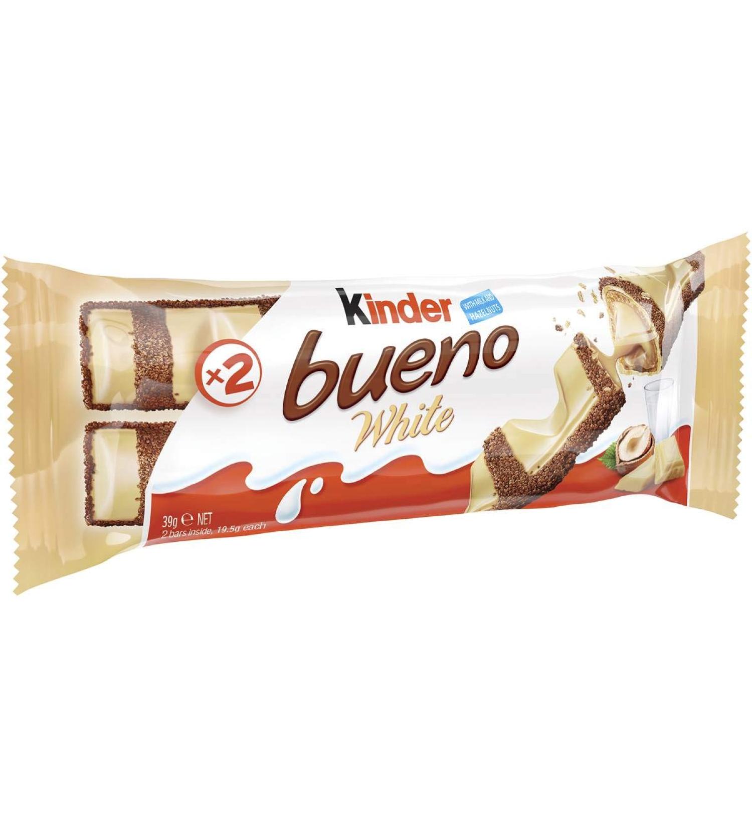 Kinder Bueno Bo te de 30 pi ces Blanc