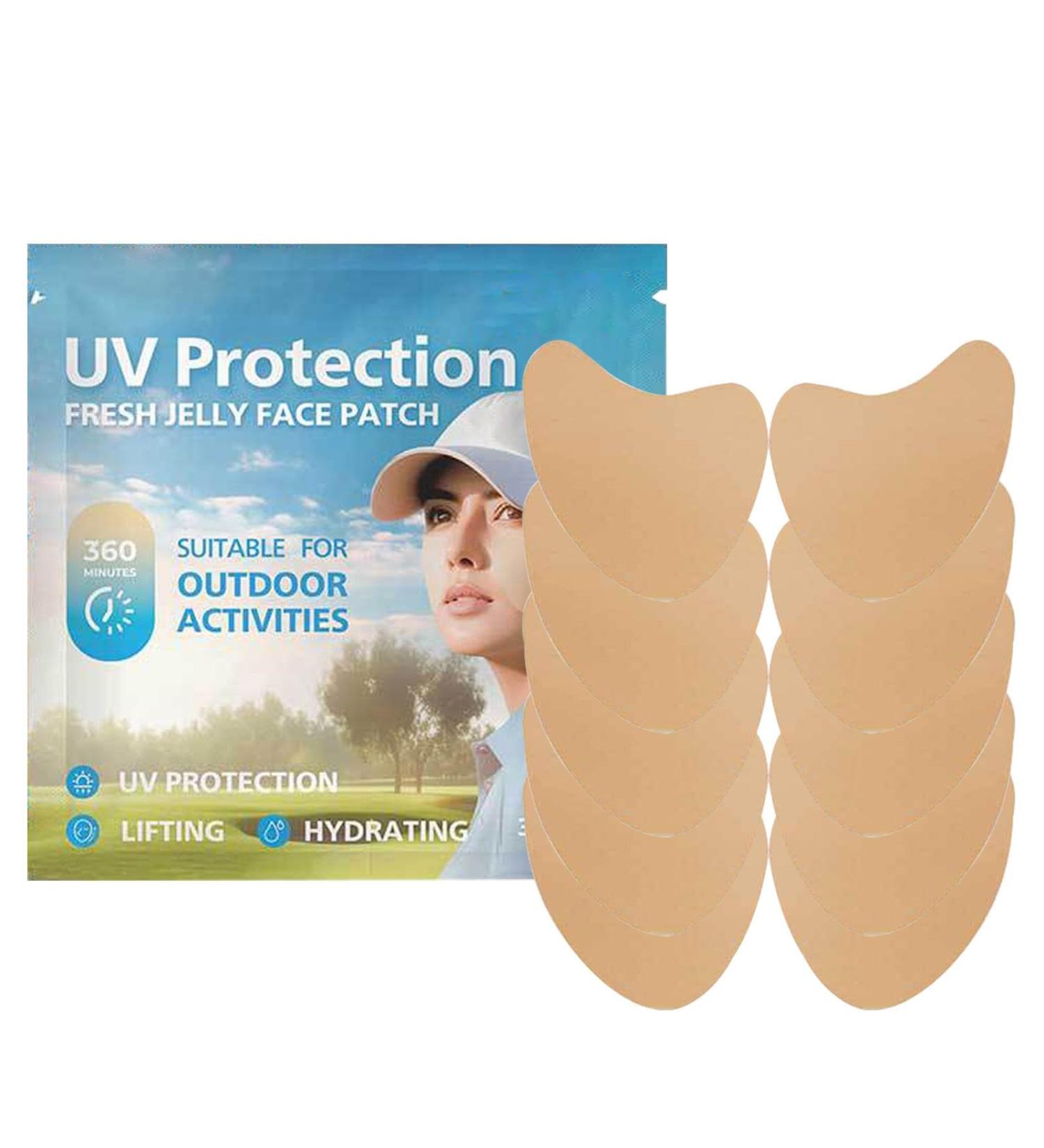 lanliflying Sun Patch for Face Golf | 5pair Facial Sunscreen Patch | Clear UV Facial Golf Patches UV Protection Face Outdoor Protection Sun Patch for Sun Protection - Buy Online on GoSupps.com