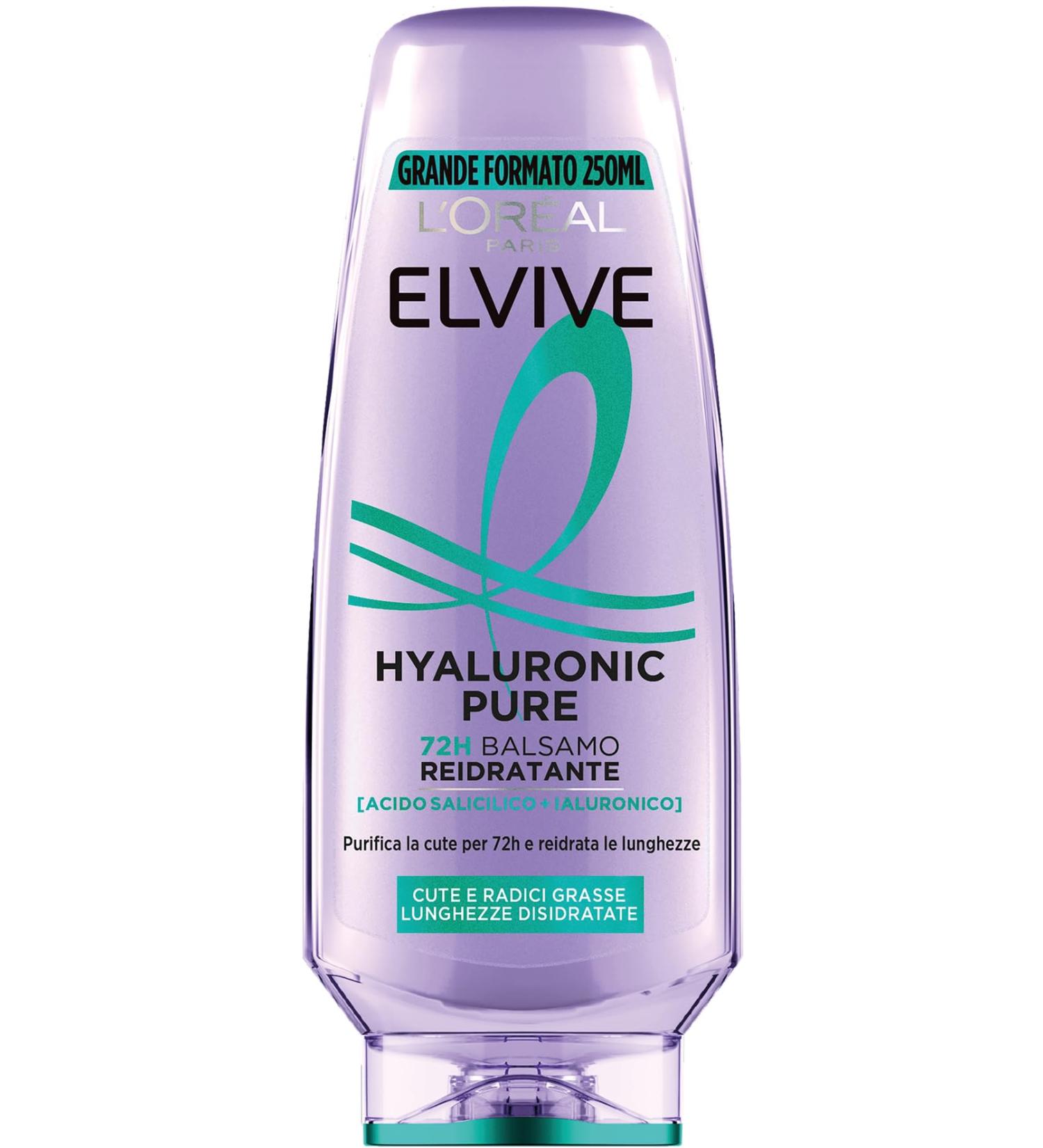 Elvive L'Oreal Paris Elvive Hyaluronic Pure Baume 250 ml