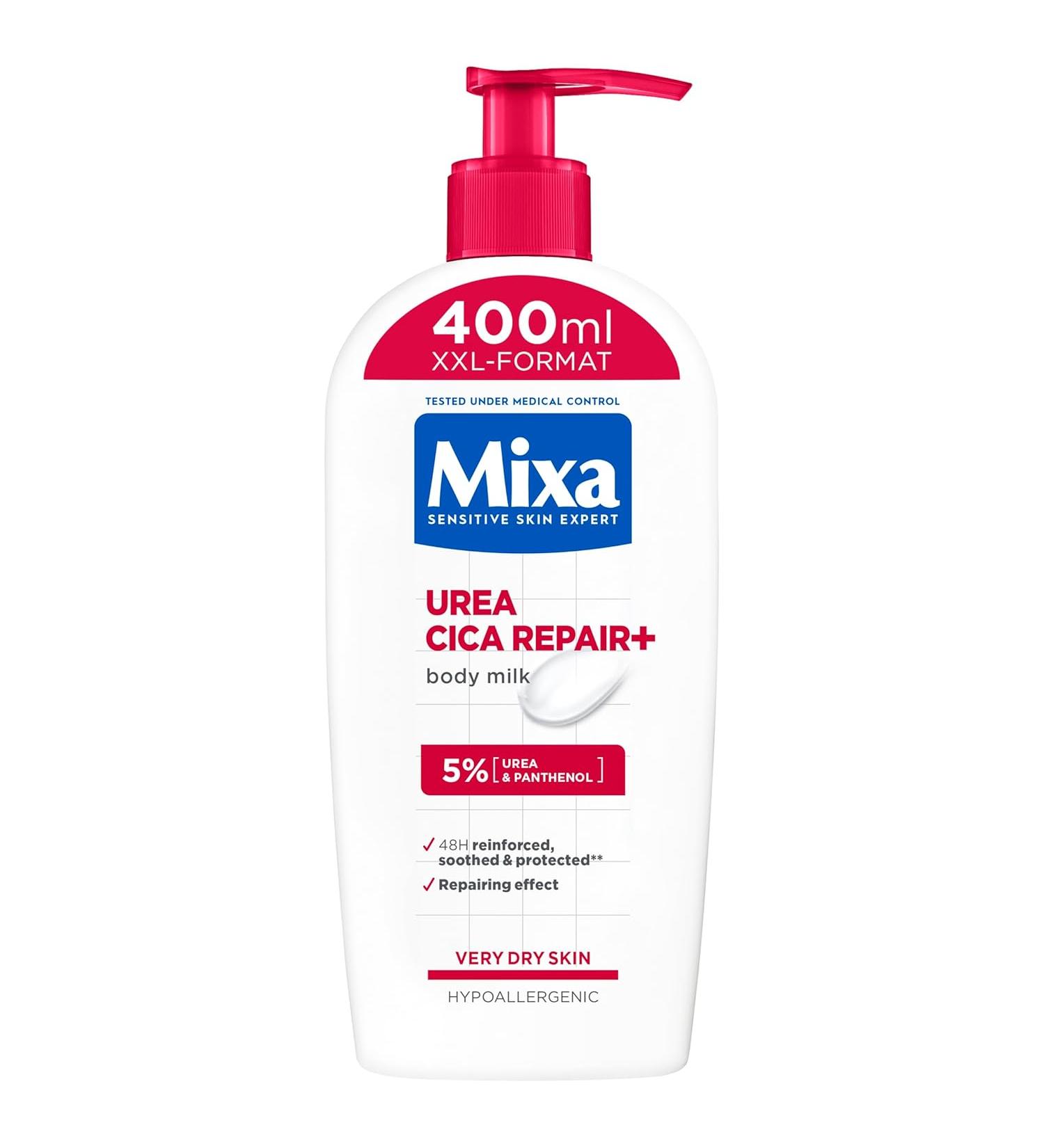 Mixa Urea Cica Body Lotion - xx-large pack - 400ml - Buy Online on GoSupps.com