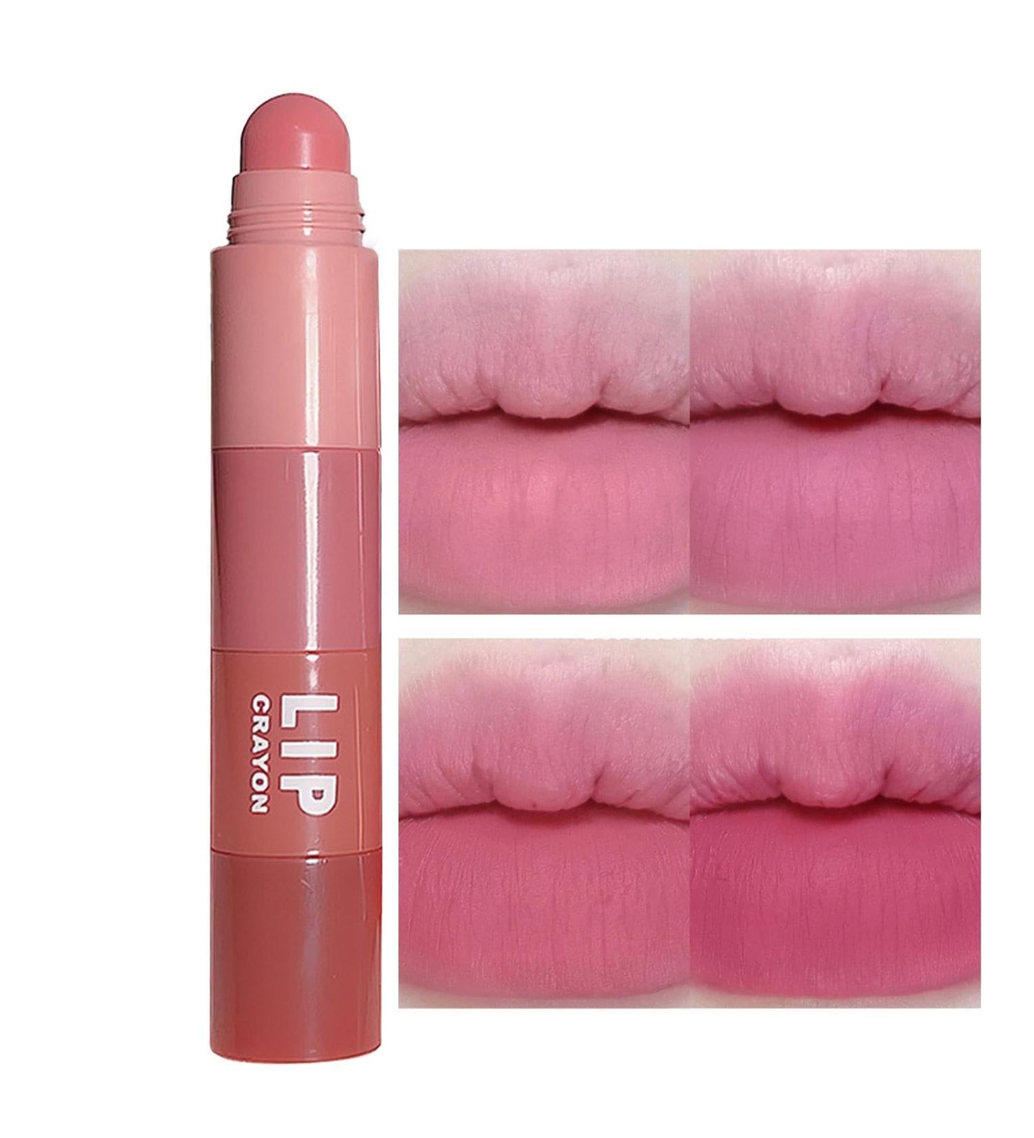 Lipstick Set Matt Lipstick Pen Lip Makeup 4 in 1 Matte Multicolor Combination Matte finish and layered design waterproof and long lasting lip makeup gift for girlfriend mother or wife Skuda - Buy Online on GoSupps.com