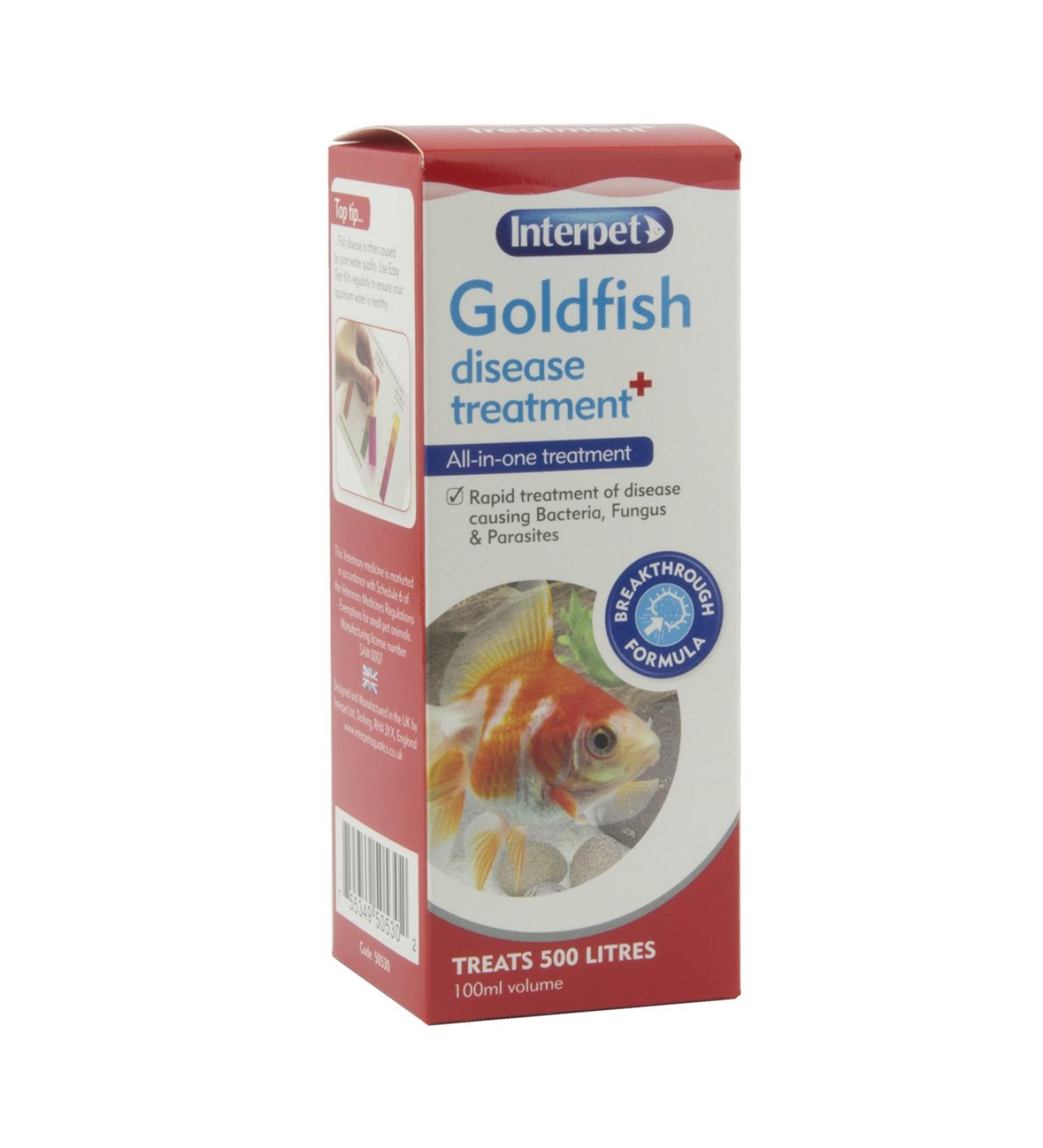 Interpet Goldfish Disease Aquarium Fish Treatment 100 ml Single