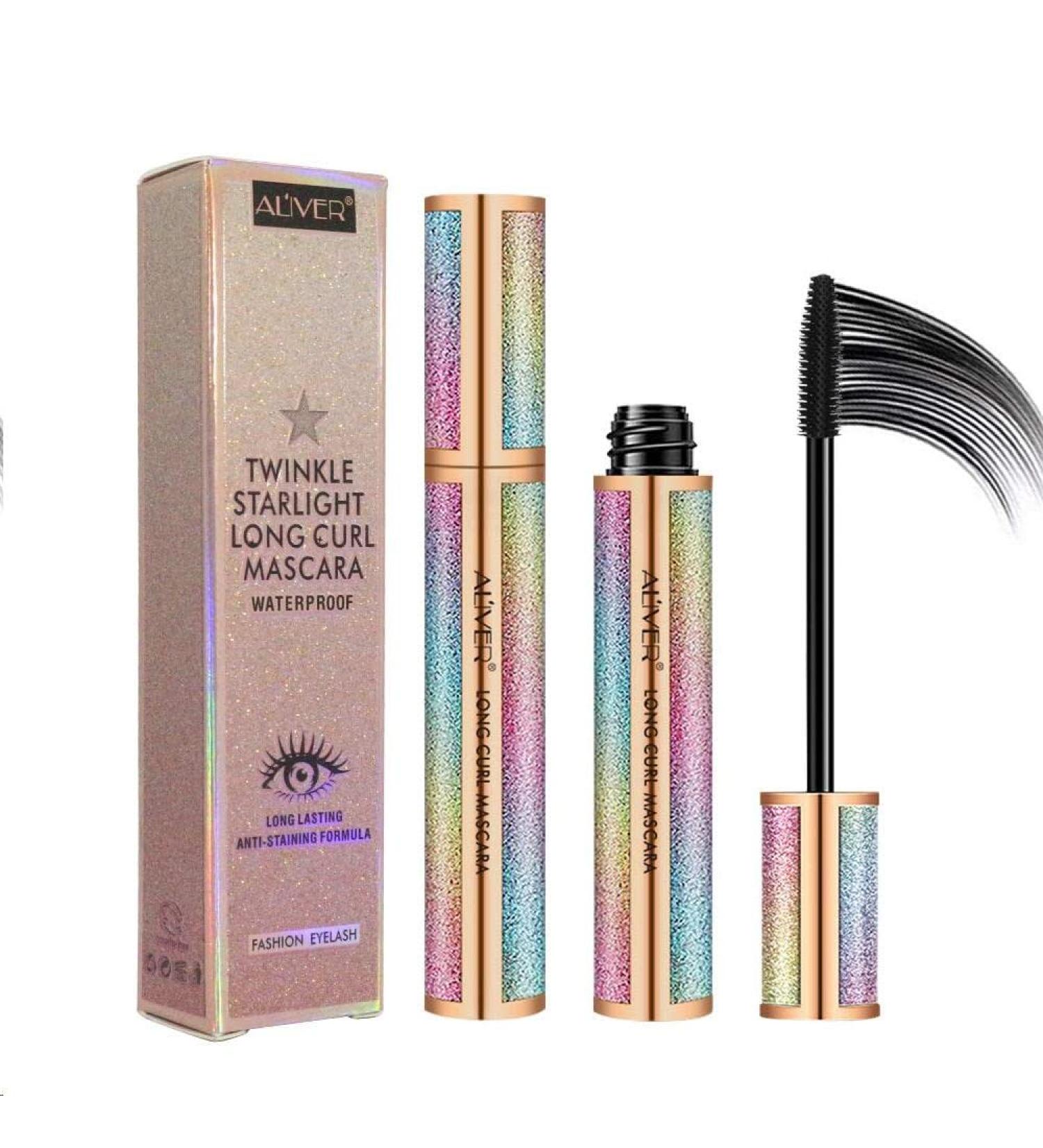 4D Mascara Waterproof Thick Deep Black Slender Curling Up Lasting Make You Beautiful All Day