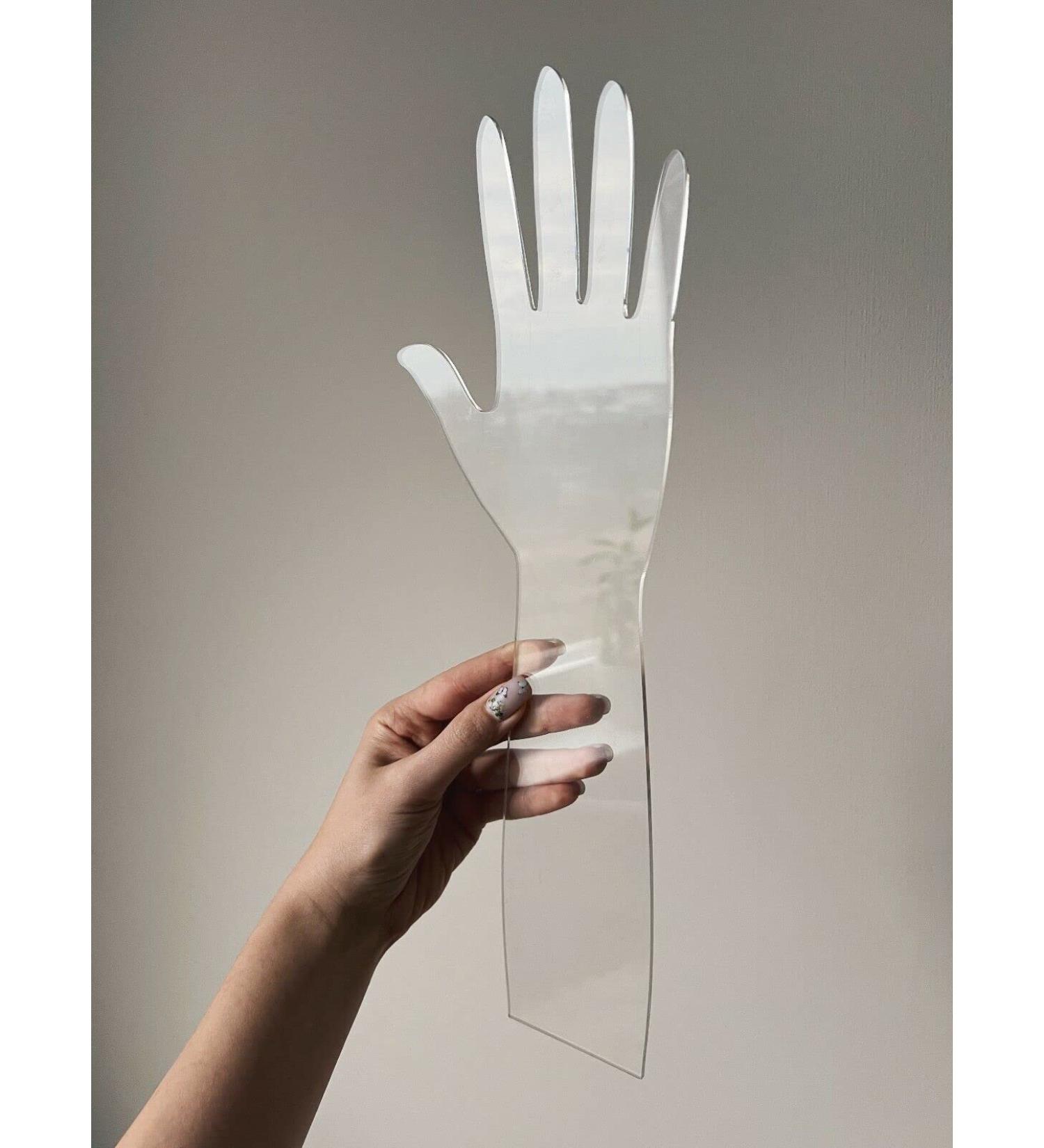 Acrylic Henna Hand Template for Temporary Tattoo Practice - Clear Plastic Body Art Tool - Buy Online on GoSupps.com