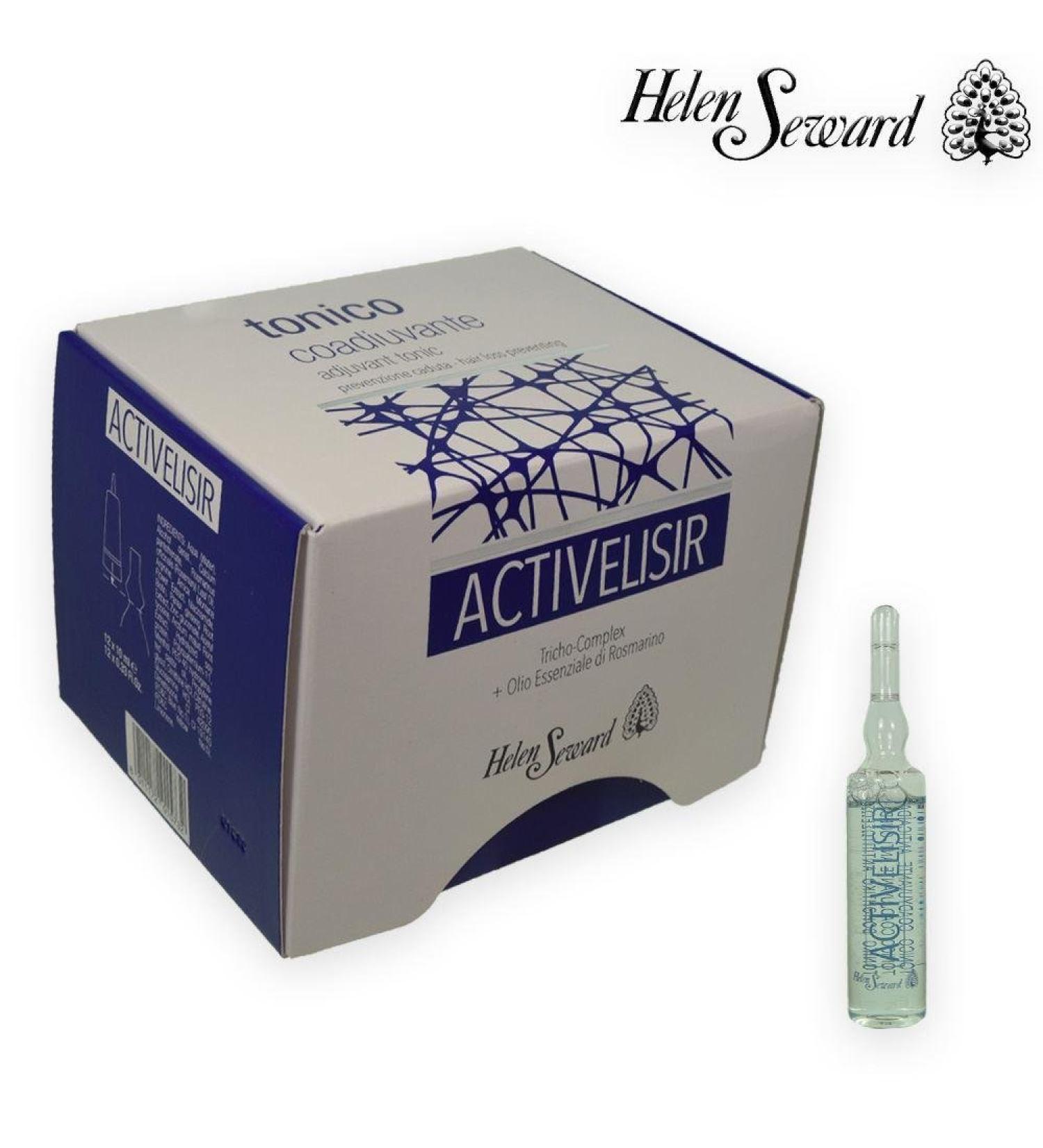 Helen Seward Activ Elisir ampoules auxiliaire Tricho Complex Action stimulante anti-chute | Bo te 12PZ de 10 ml