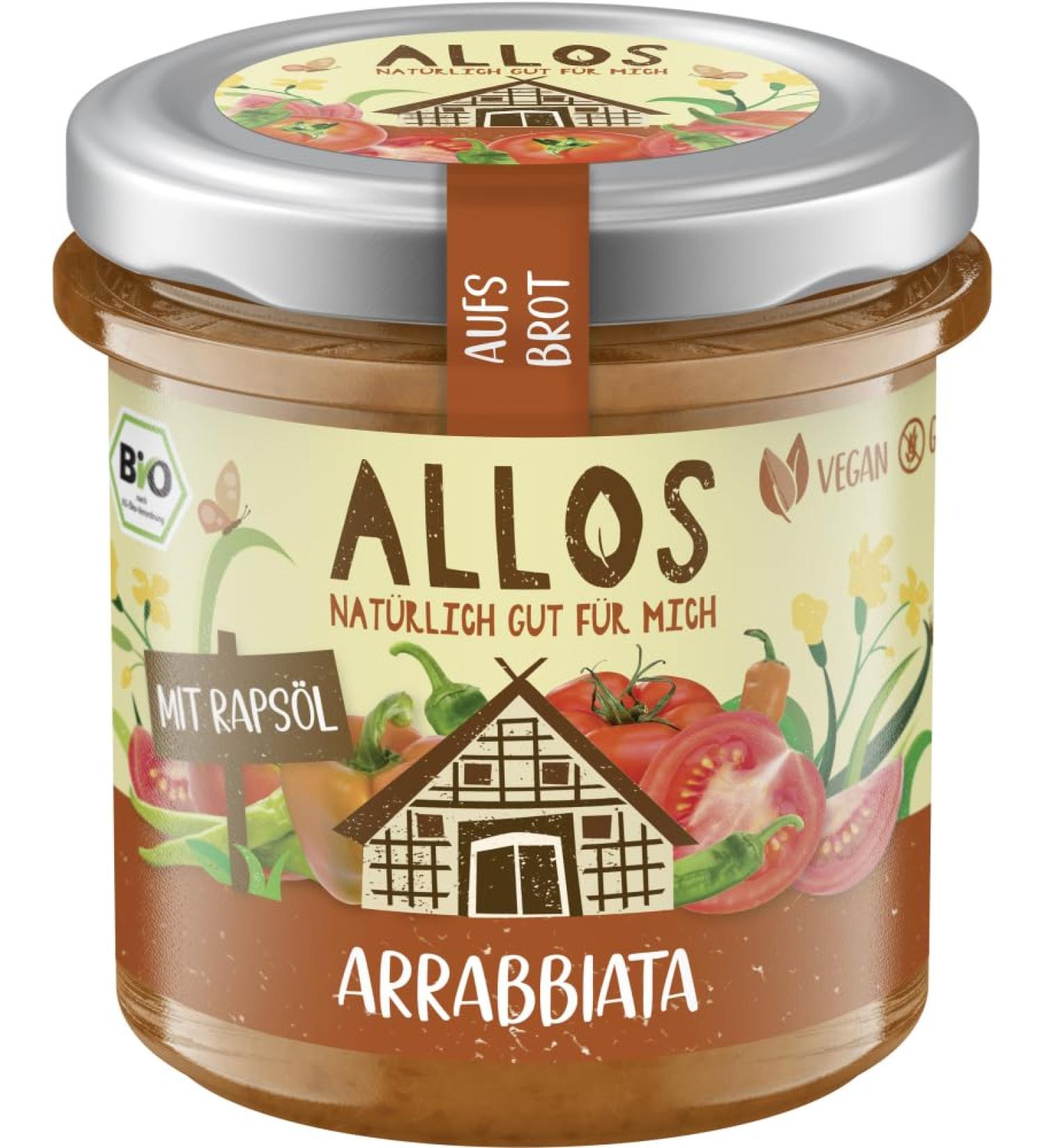 Allos Arrabbiata bio pour pain (6 x 140 g)