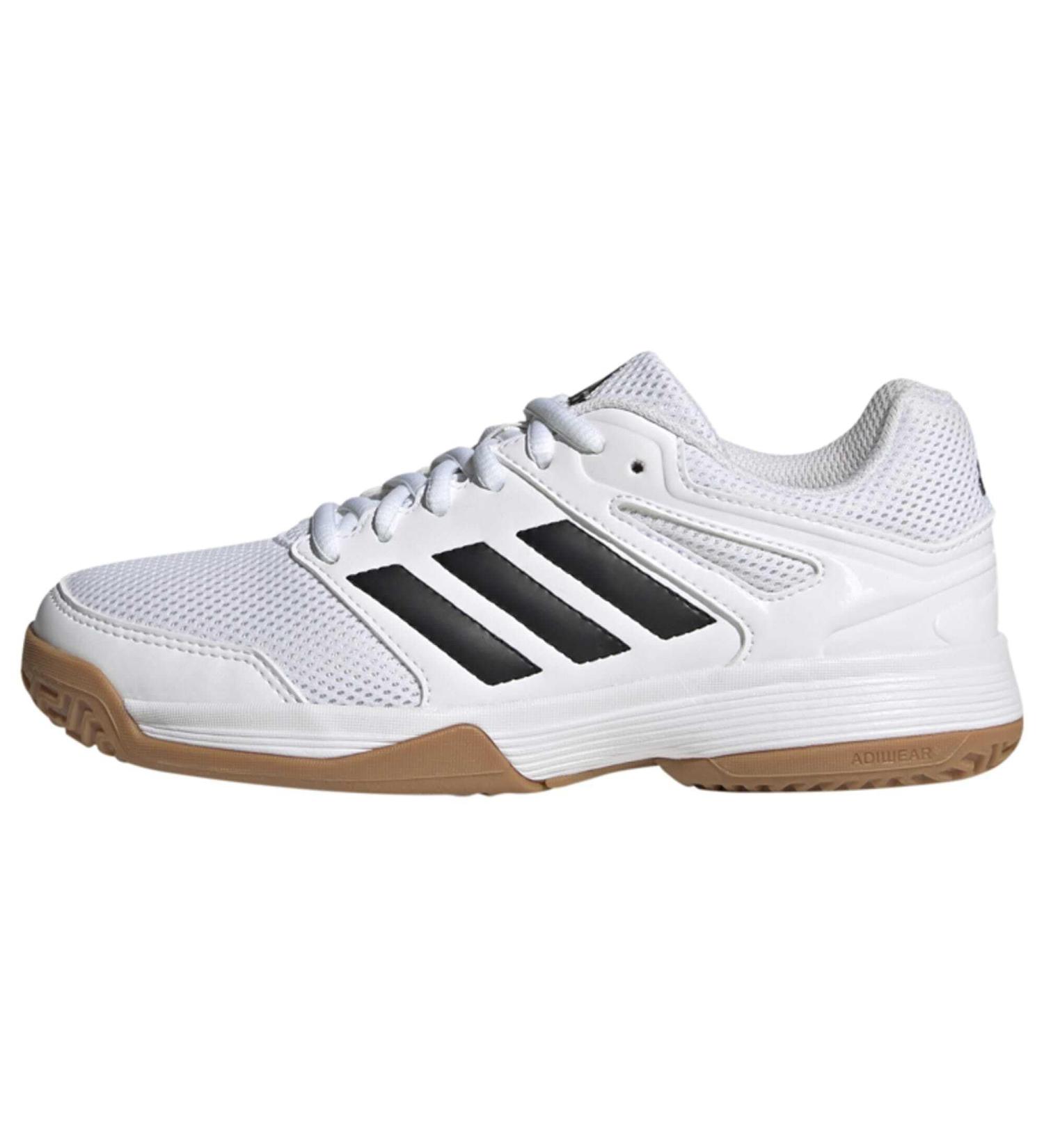 Buy adidas Unisex Kids Speedcourt Handball Shoes - Size 34 EU - Ftwr White/Core Black/Gum - International Shipping Available - Buy Online on GoSupps.com