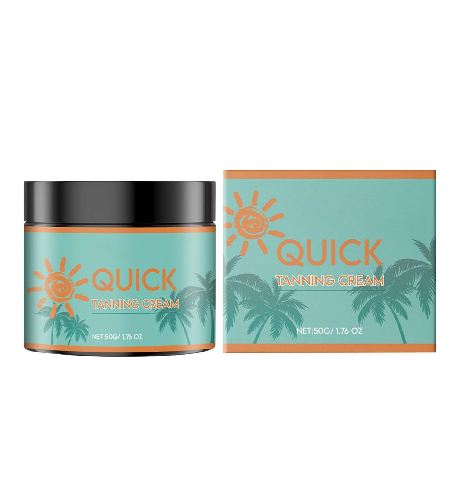  G n rique Tanning Cream Natural Moisturizer -Tanning Lotion Safe Sunless Tanner Formula Long-Lasting Hydration Oil Creams 50g Tan Enhancer for Outdoor Beach Sunbeds and Daily Glow - Buy Online on GoSupps.com